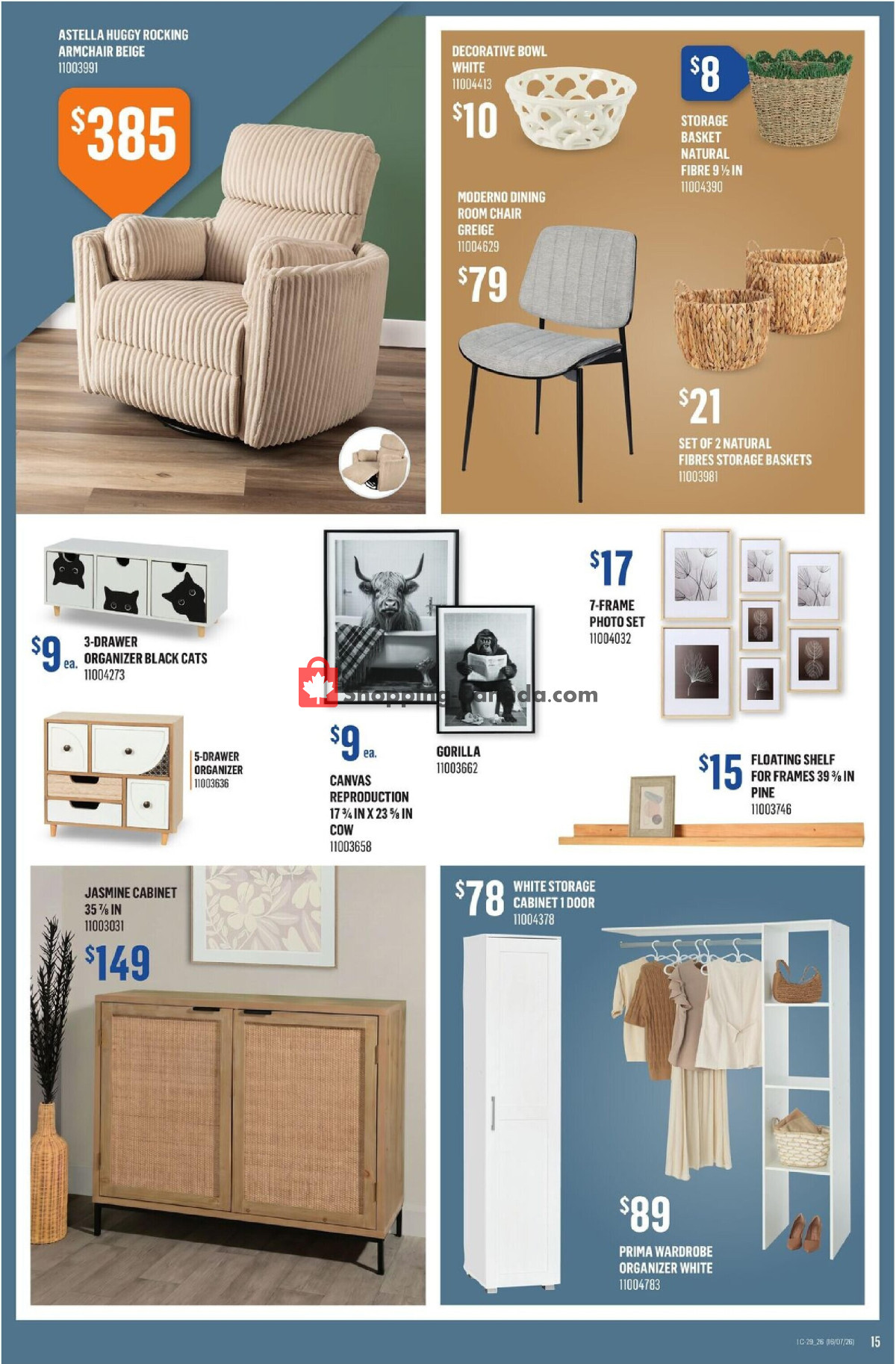 Canac flyer from Thursday July 16, 2026 to Wednesday July 22, 2026 - page 15