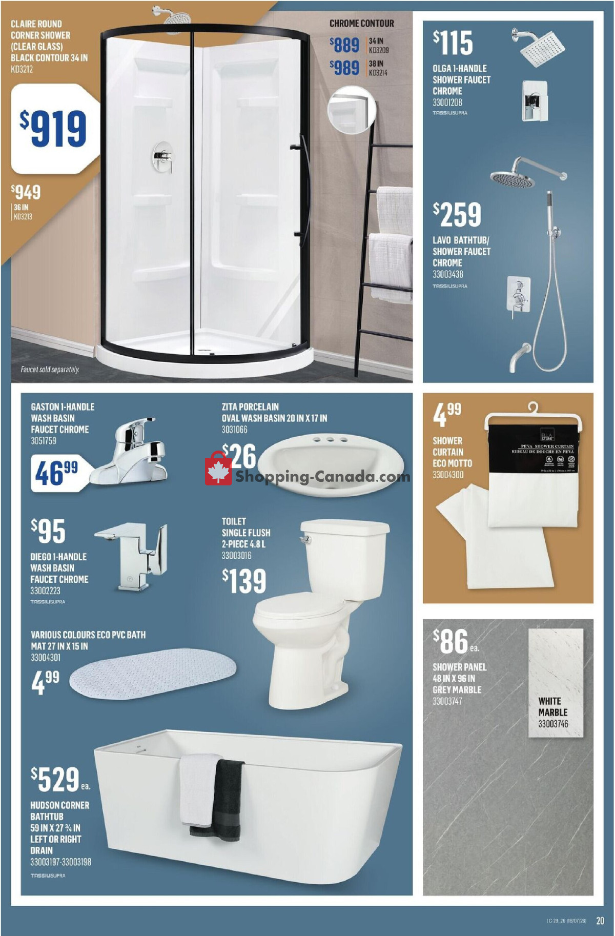 Canac flyer from Thursday July 16, 2026 to Wednesday July 22, 2026 - page 20