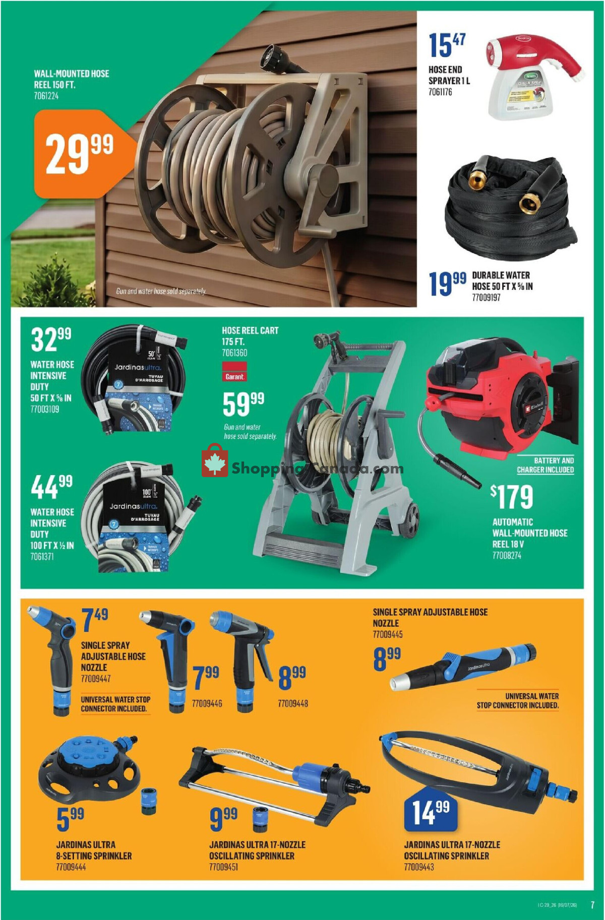 Canac flyer from Thursday July 16, 2026 to Wednesday July 22, 2026 - page 7