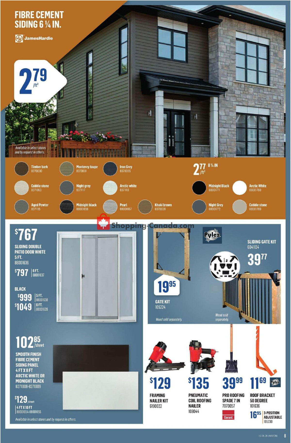 Canac flyer from Thursday July 16, 2026 to Wednesday July 22, 2026 - page 8