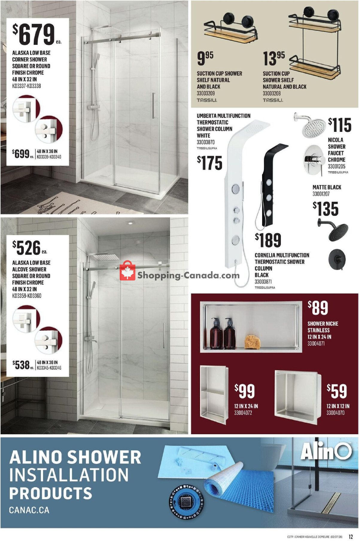 Canac flyer from Thursday July 2, 2026 to Wednesday July 15, 2026 - page 12