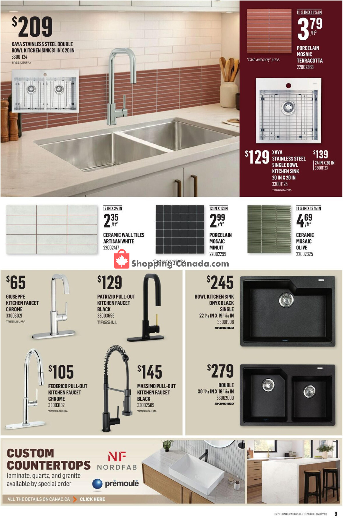 Canac flyer from Thursday July 2, 2026 to Wednesday July 15, 2026 - page 9