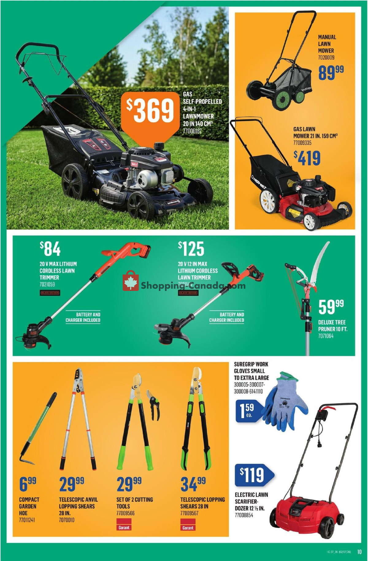 Canac flyer from Thursday July 2, 2026 to Wednesday July 8, 2026 - page 10