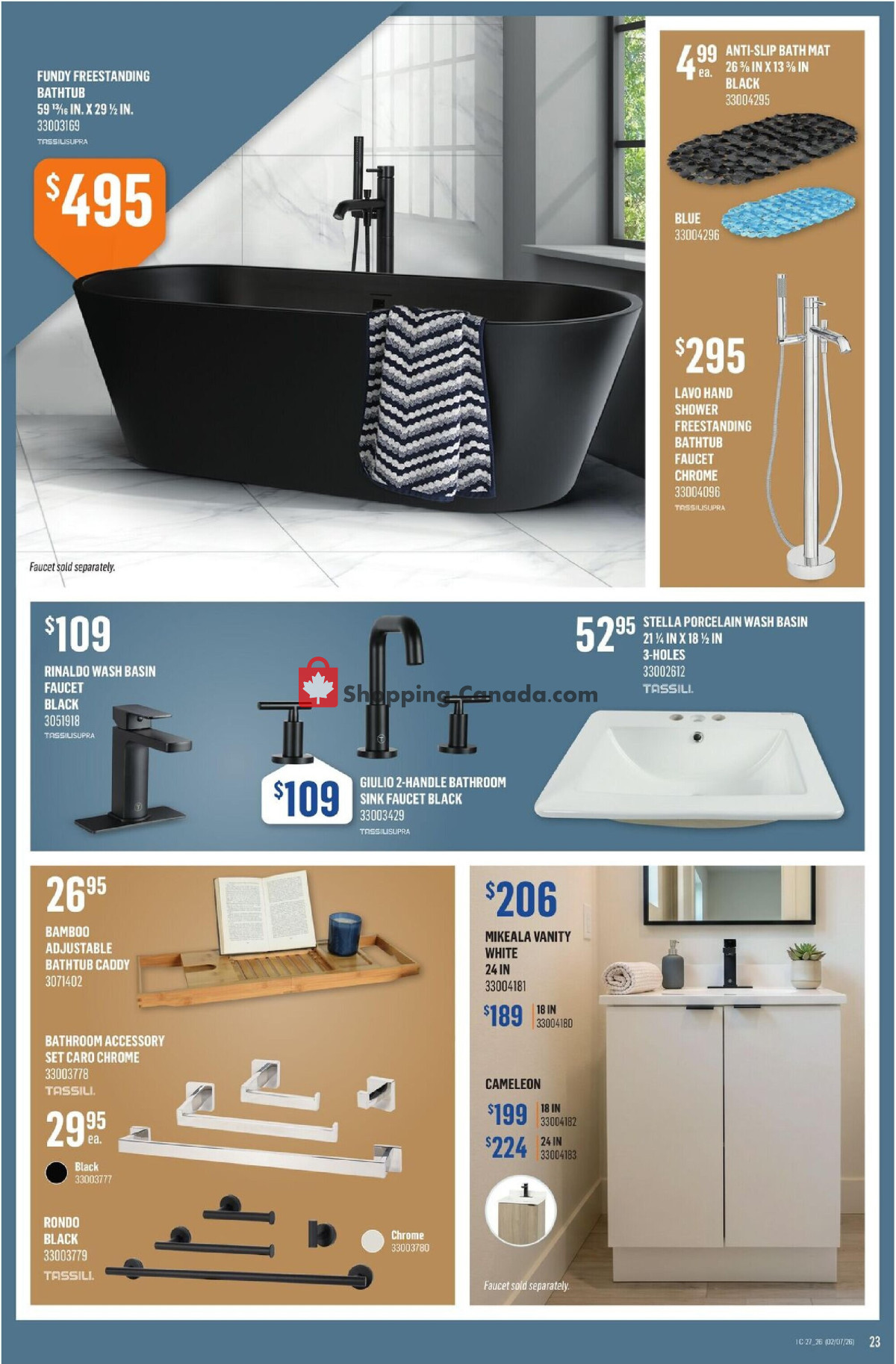 Canac flyer from Thursday July 2, 2026 to Wednesday July 8, 2026 - page 23