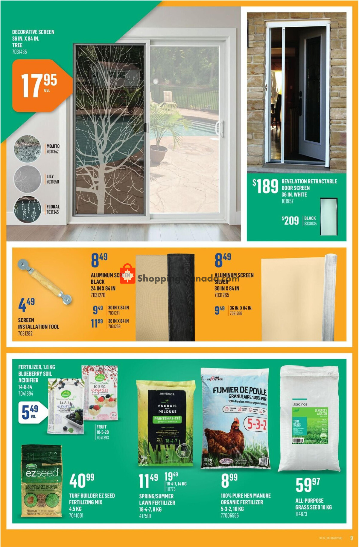 Canac flyer from Thursday July 2, 2026 to Wednesday July 8, 2026 - page 9