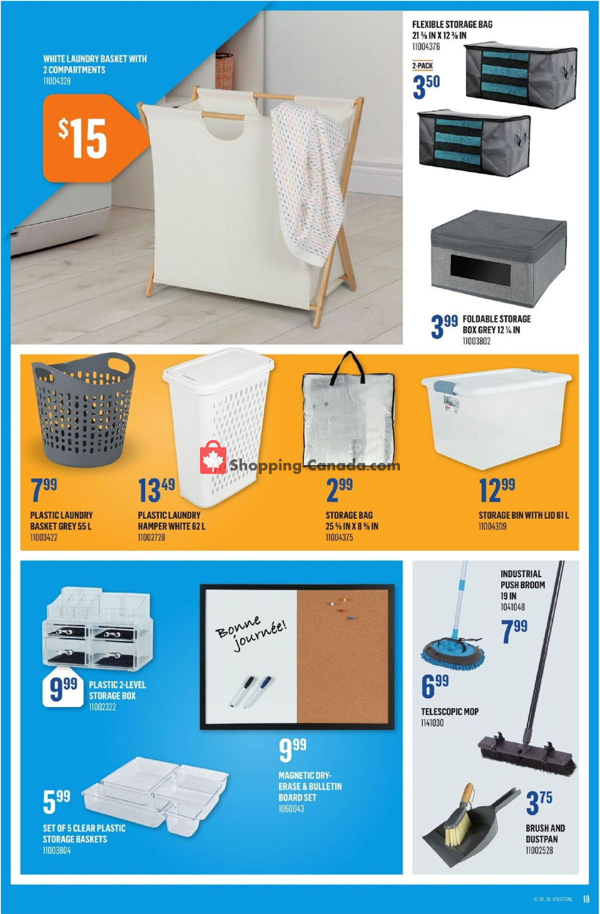 Canac flyer from Thursday July 23, 2026 to Wednesday July 29, 2026 - page 18