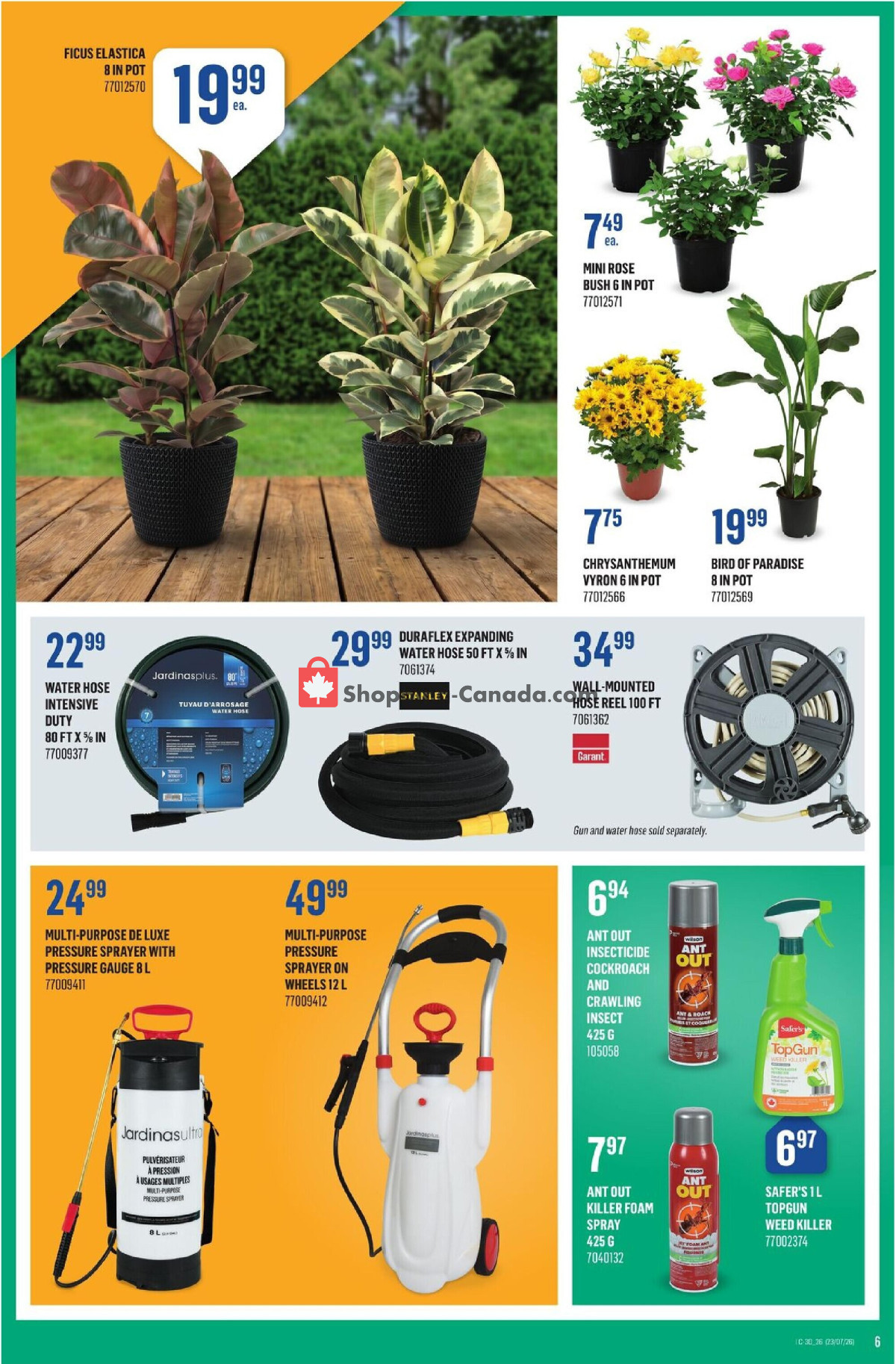 Canac flyer from Thursday July 23, 2026 to Wednesday July 29, 2026 - page 6