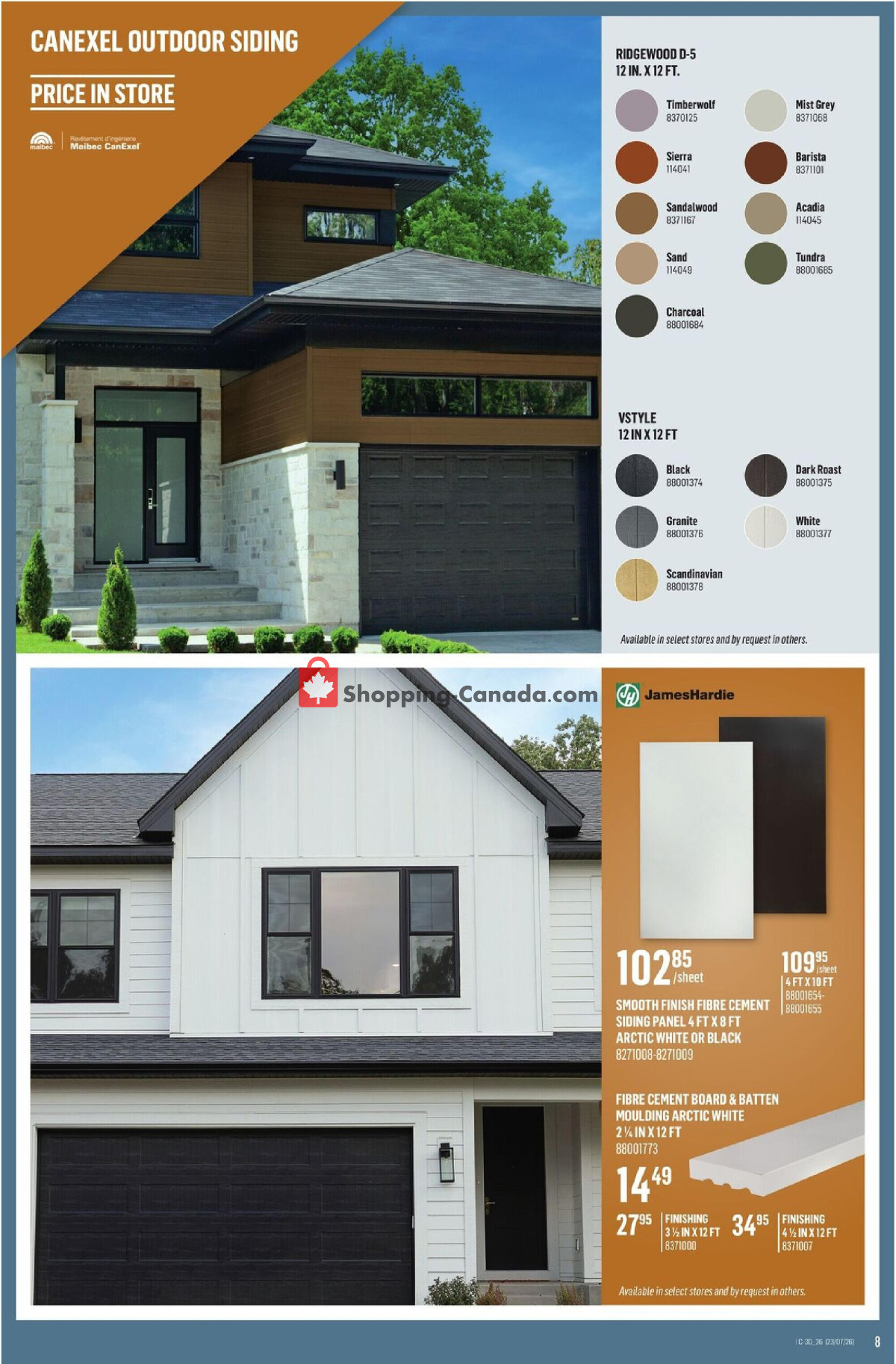 Canac flyer from Thursday July 23, 2026 to Wednesday July 29, 2026 - page 8