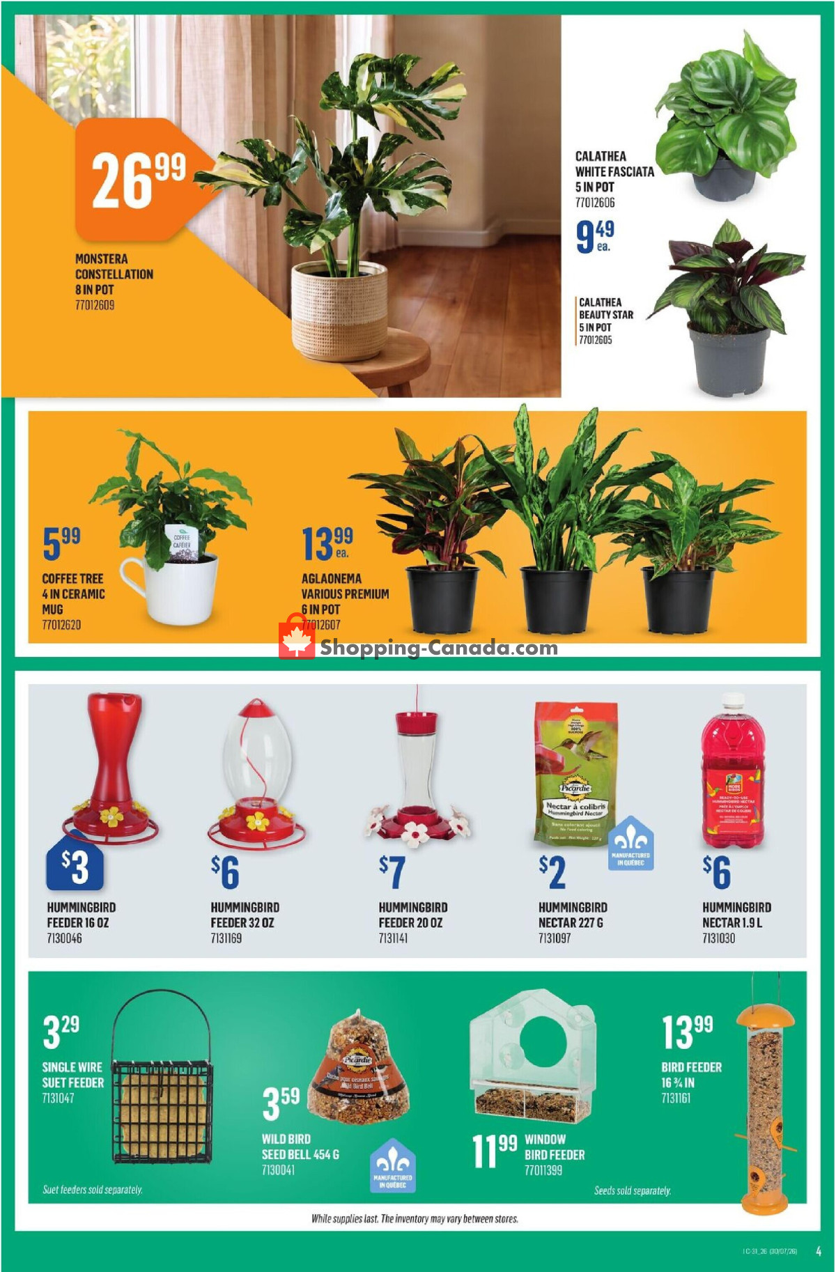 Canac flyer from Thursday July 30, 2026 to Wednesday August 5, 2026 - page 4