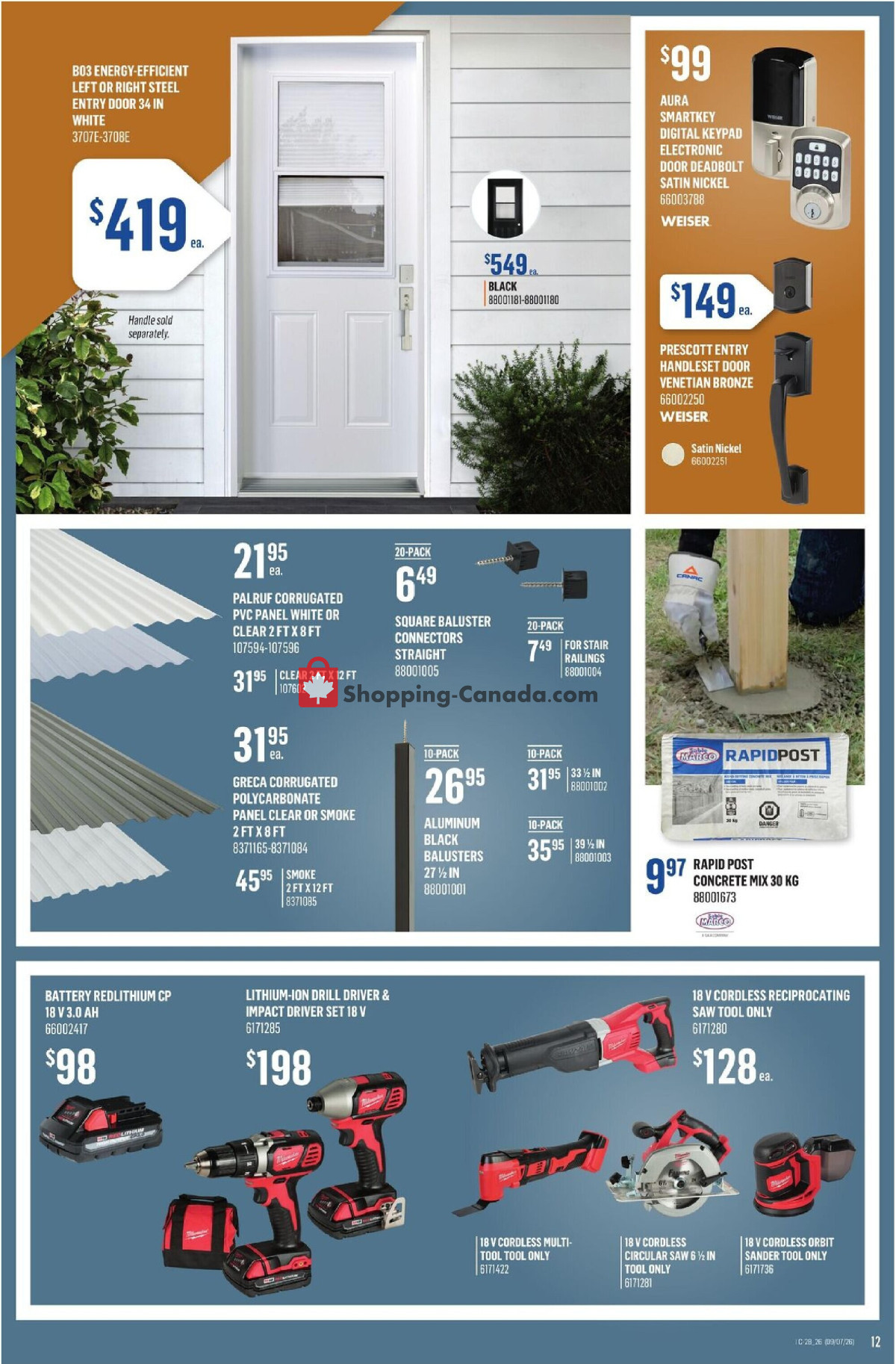 Canac flyer from Thursday July 9, 2026 to Wednesday July 15, 2026 - page 13