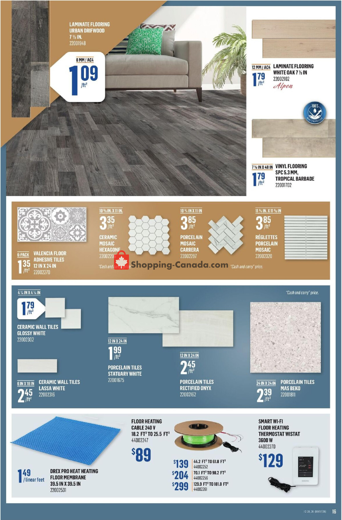 Canac flyer from Thursday July 9, 2026 to Wednesday July 15, 2026 - page 17