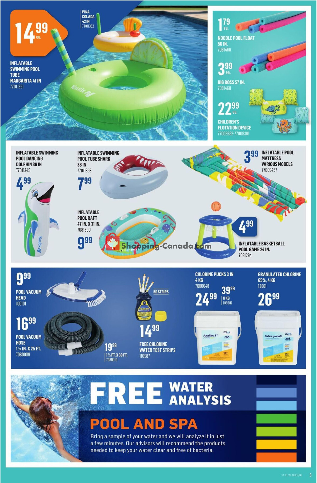 Canac flyer from Thursday July 9, 2026 to Wednesday July 15, 2026 - page 3