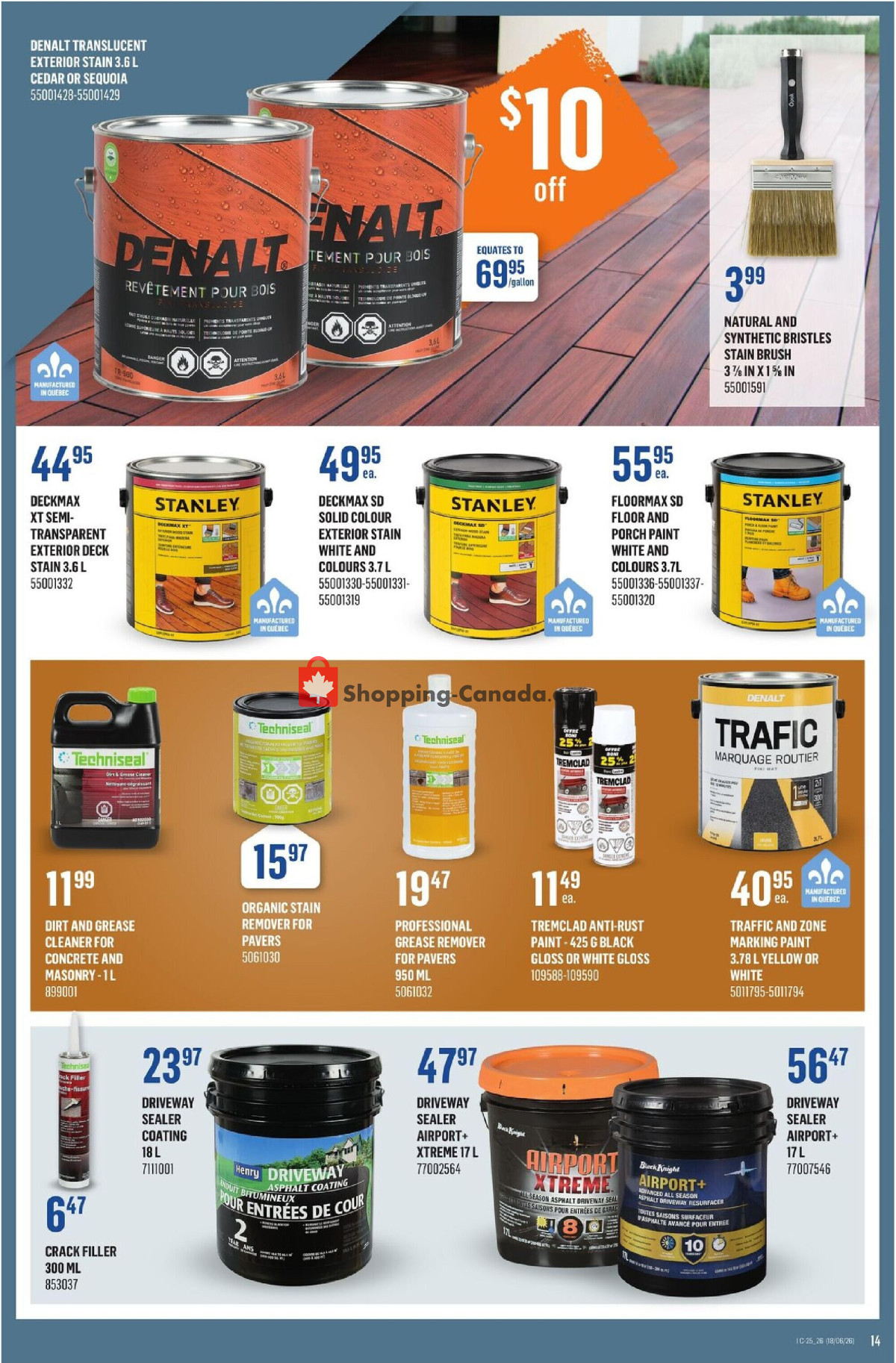 Canac flyer from Thursday June 18, 2026 to Wednesday June 24, 2026 - page 14
