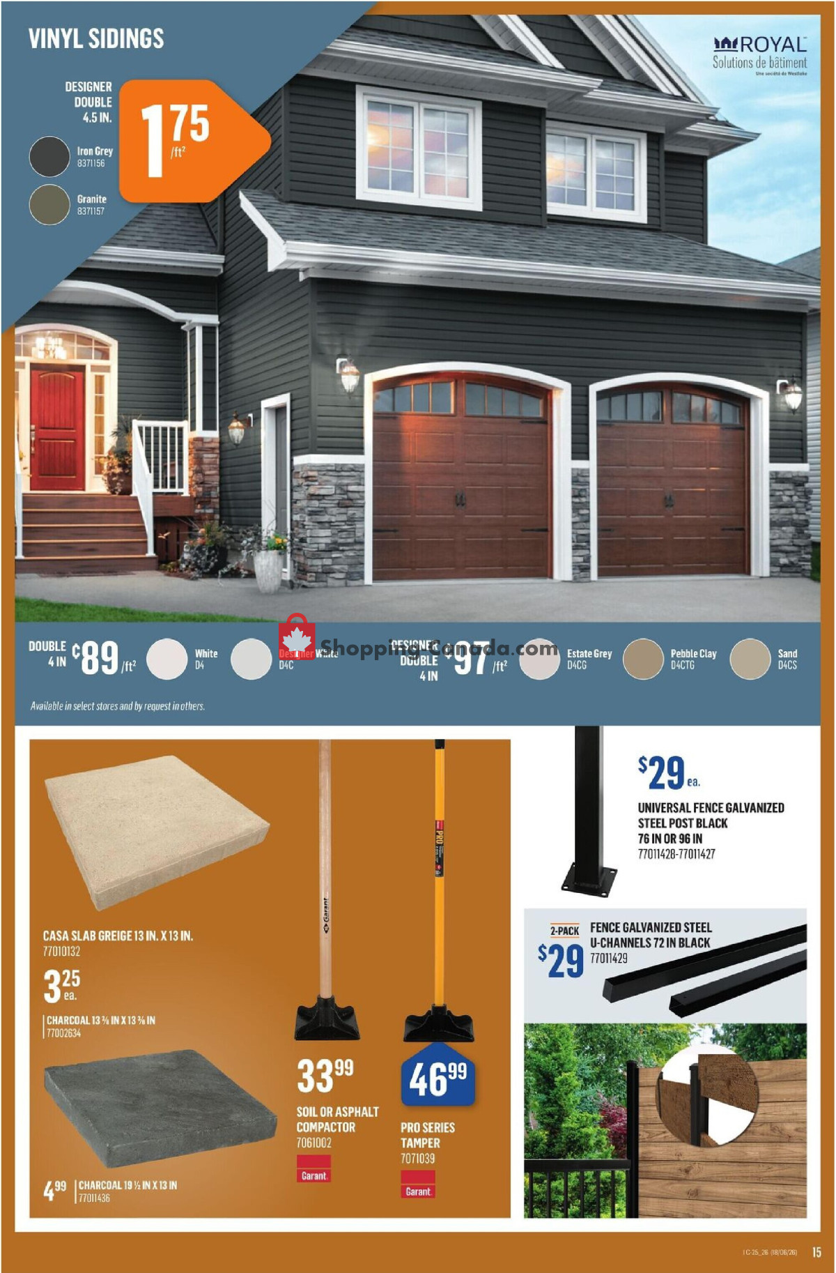 Canac flyer from Thursday June 18, 2026 to Wednesday June 24, 2026 - page 15