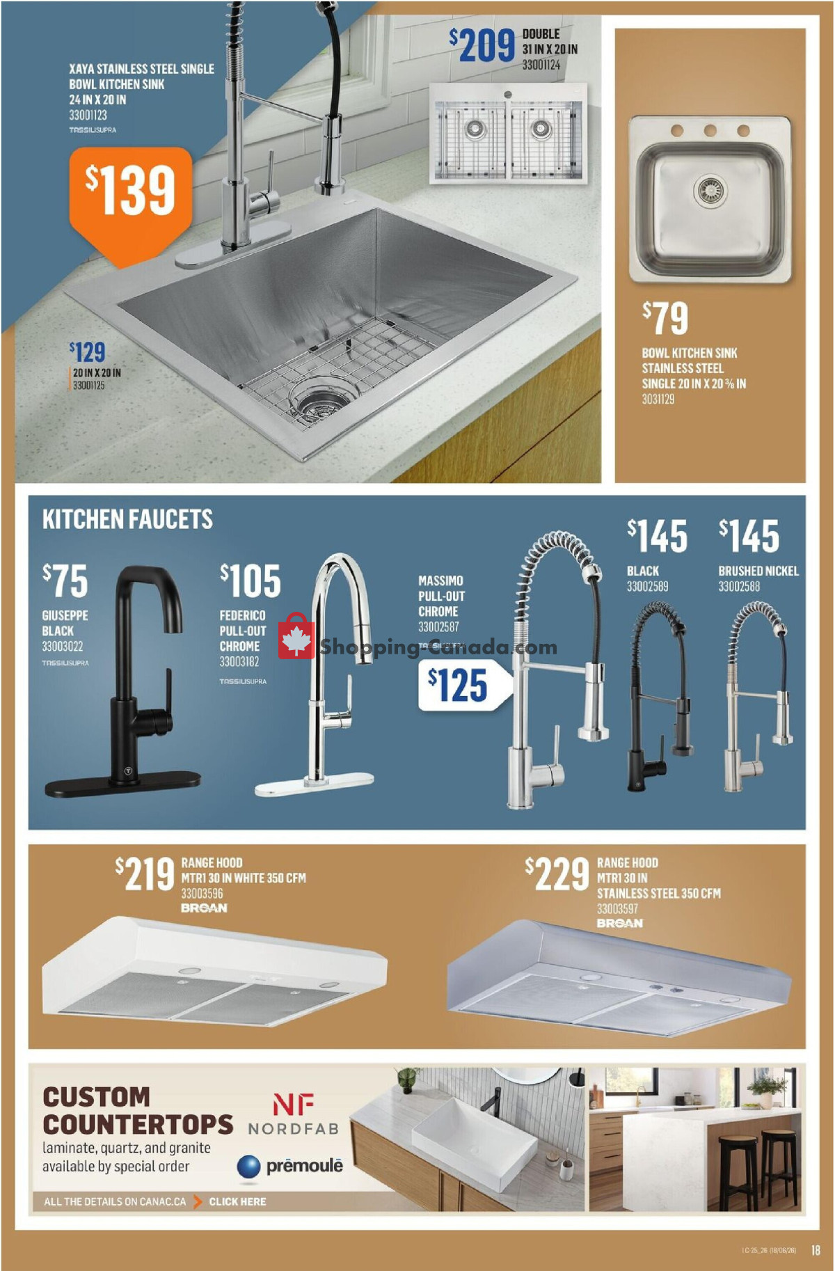 Canac flyer from Thursday June 18, 2026 to Wednesday June 24, 2026 - page 18
