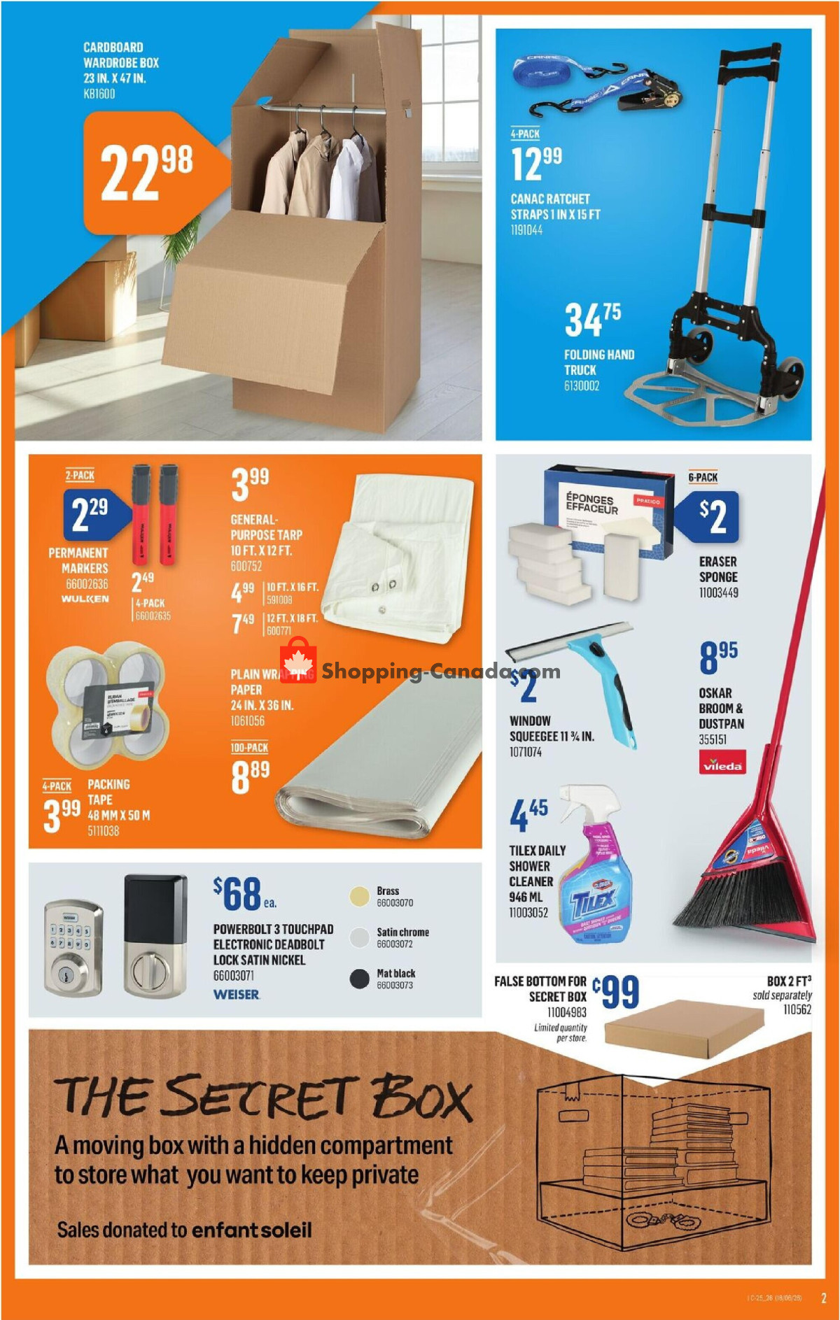 Canac flyer from Thursday June 18, 2026 to Wednesday June 24, 2026 - page 2