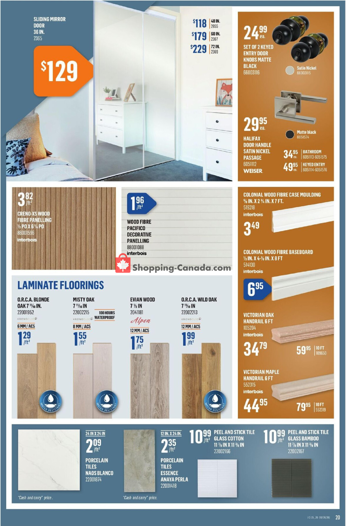 Canac flyer from Thursday June 18, 2026 to Wednesday June 24, 2026 - page 20