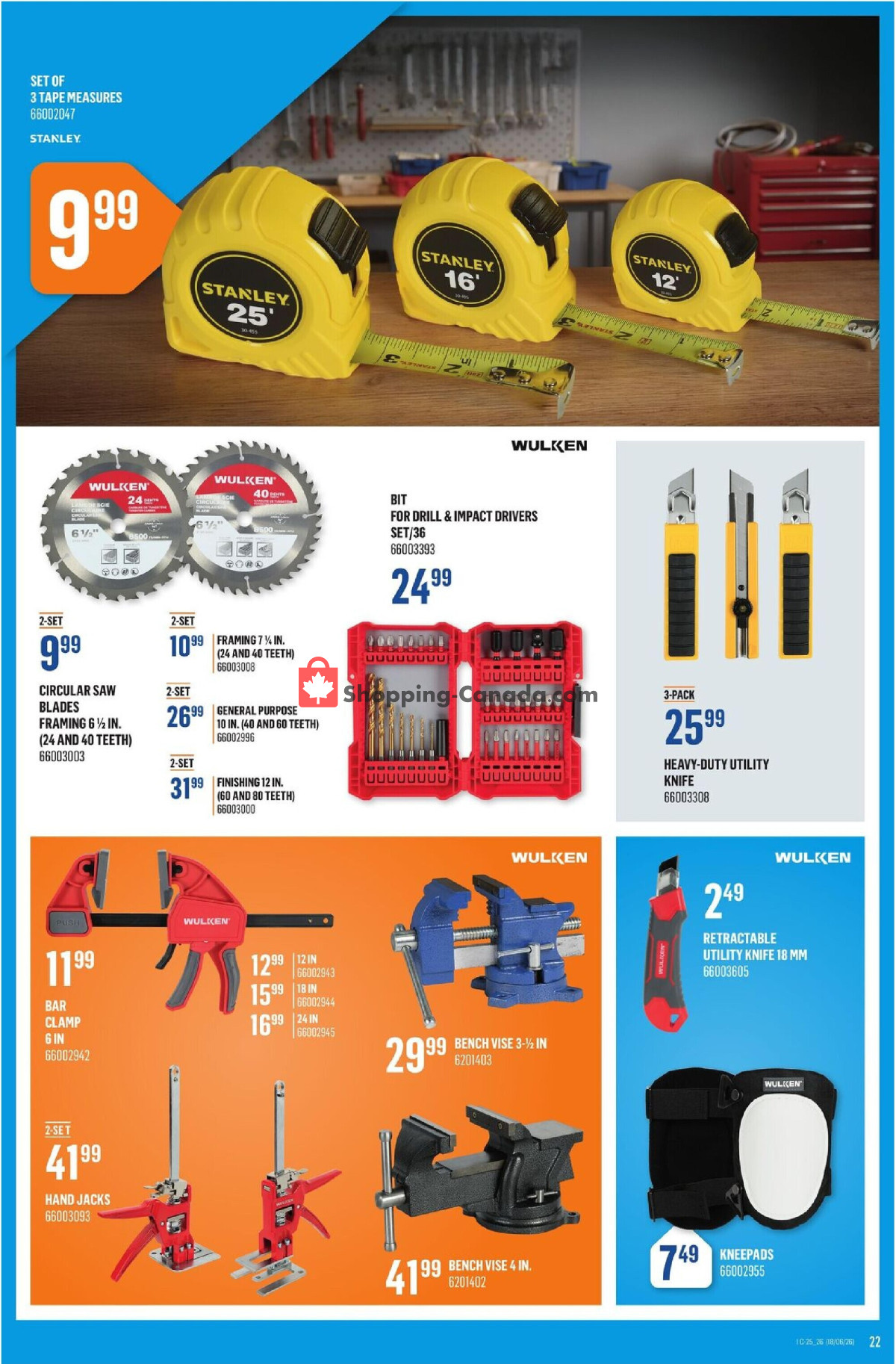 Canac flyer from Thursday June 18, 2026 to Wednesday June 24, 2026 - page 22