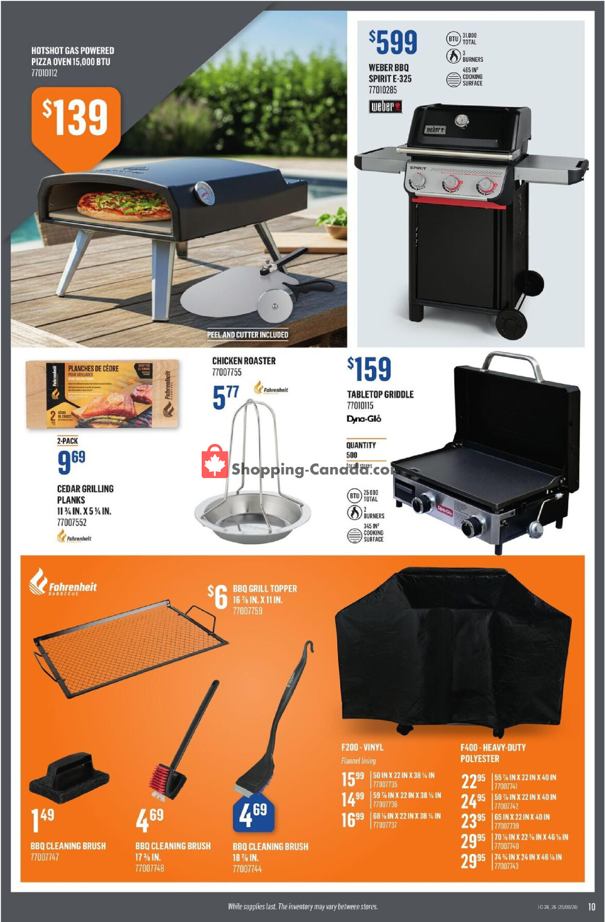 Canac flyer from Thursday June 25, 2026 to Wednesday July 1, 2026 - page 10