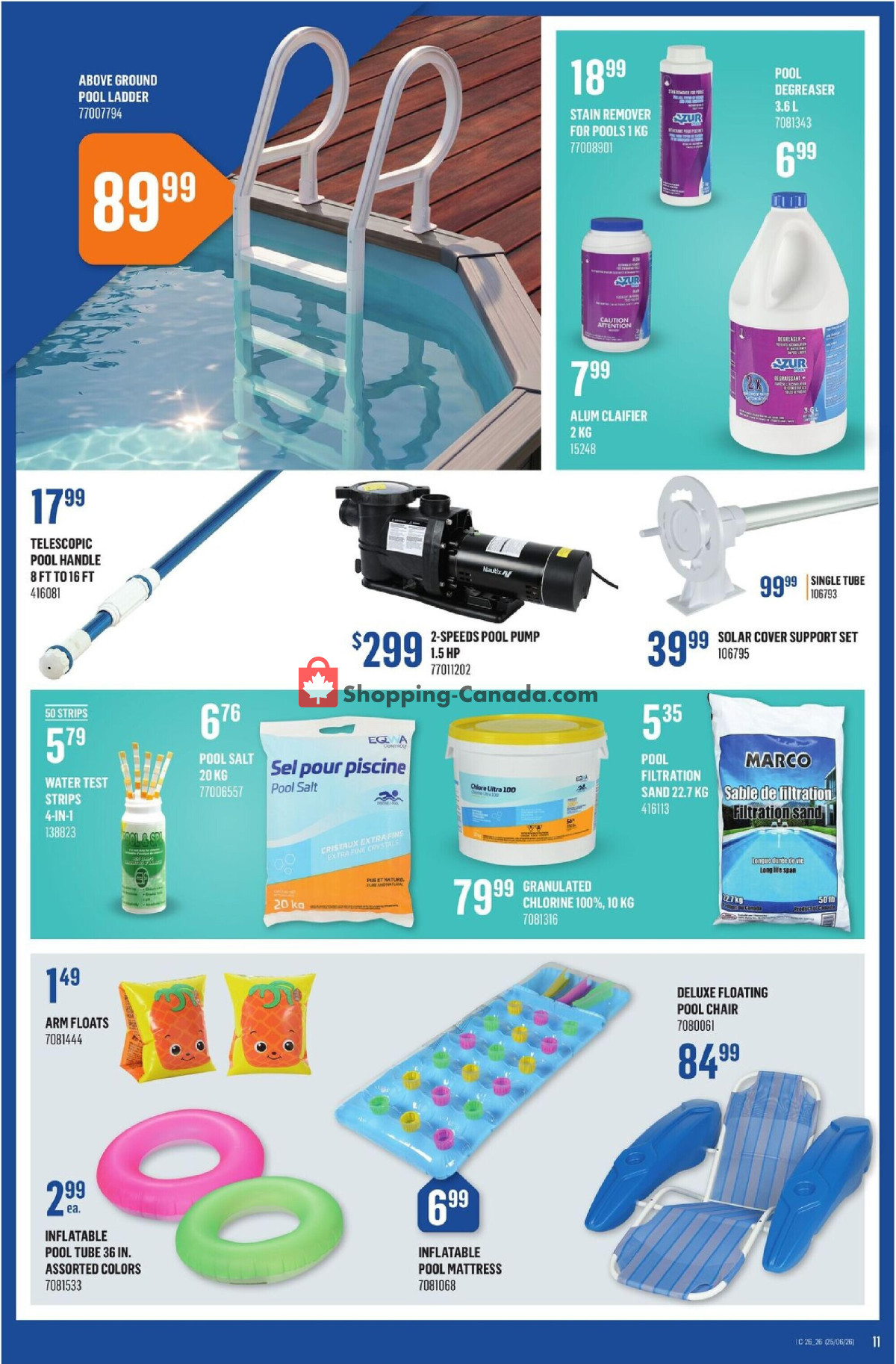 Canac flyer from Thursday June 25, 2026 to Wednesday July 1, 2026 - page 11