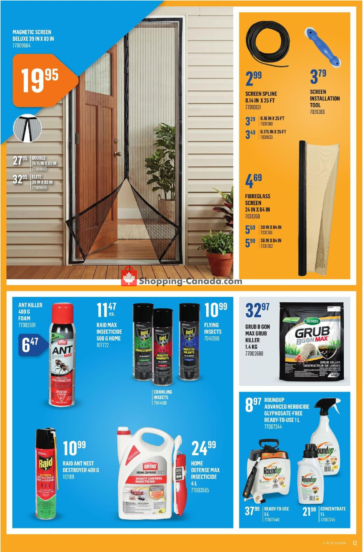 Canac flyer from Thursday June 25, 2026 to Wednesday July 1, 2026 - page 12