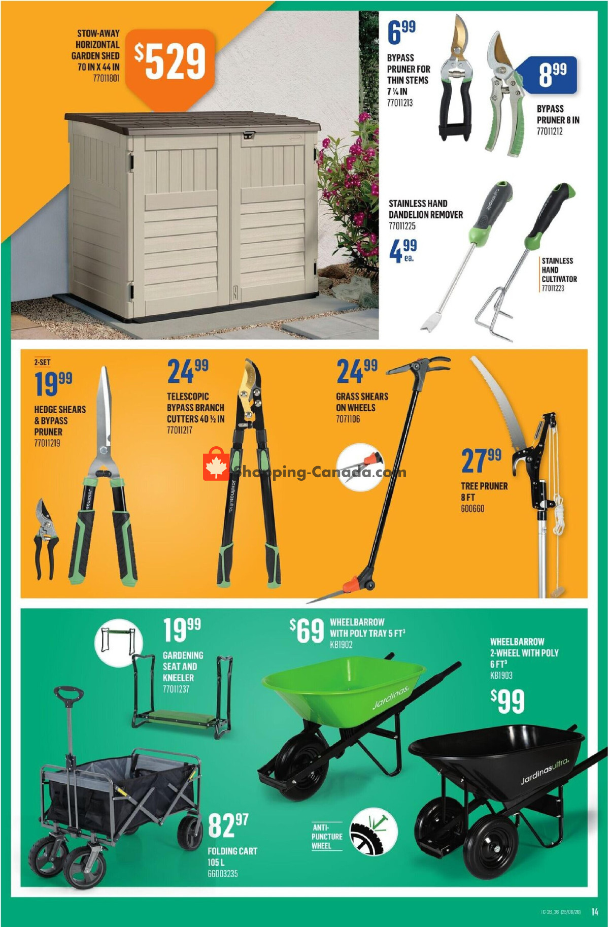 Canac flyer from Thursday June 25, 2026 to Wednesday July 1, 2026 - page 14