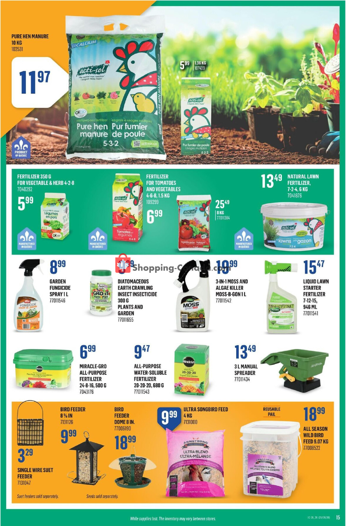 Canac flyer from Thursday June 25, 2026 to Wednesday July 1, 2026 - page 15