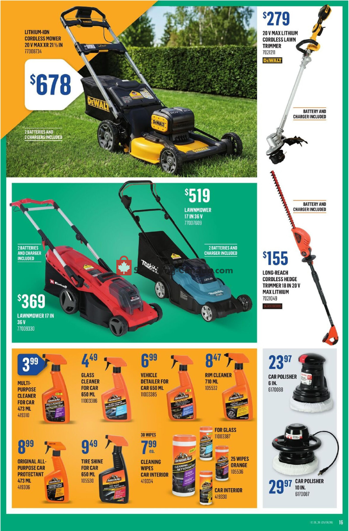 Canac flyer from Thursday June 25, 2026 to Wednesday July 1, 2026 - page 16