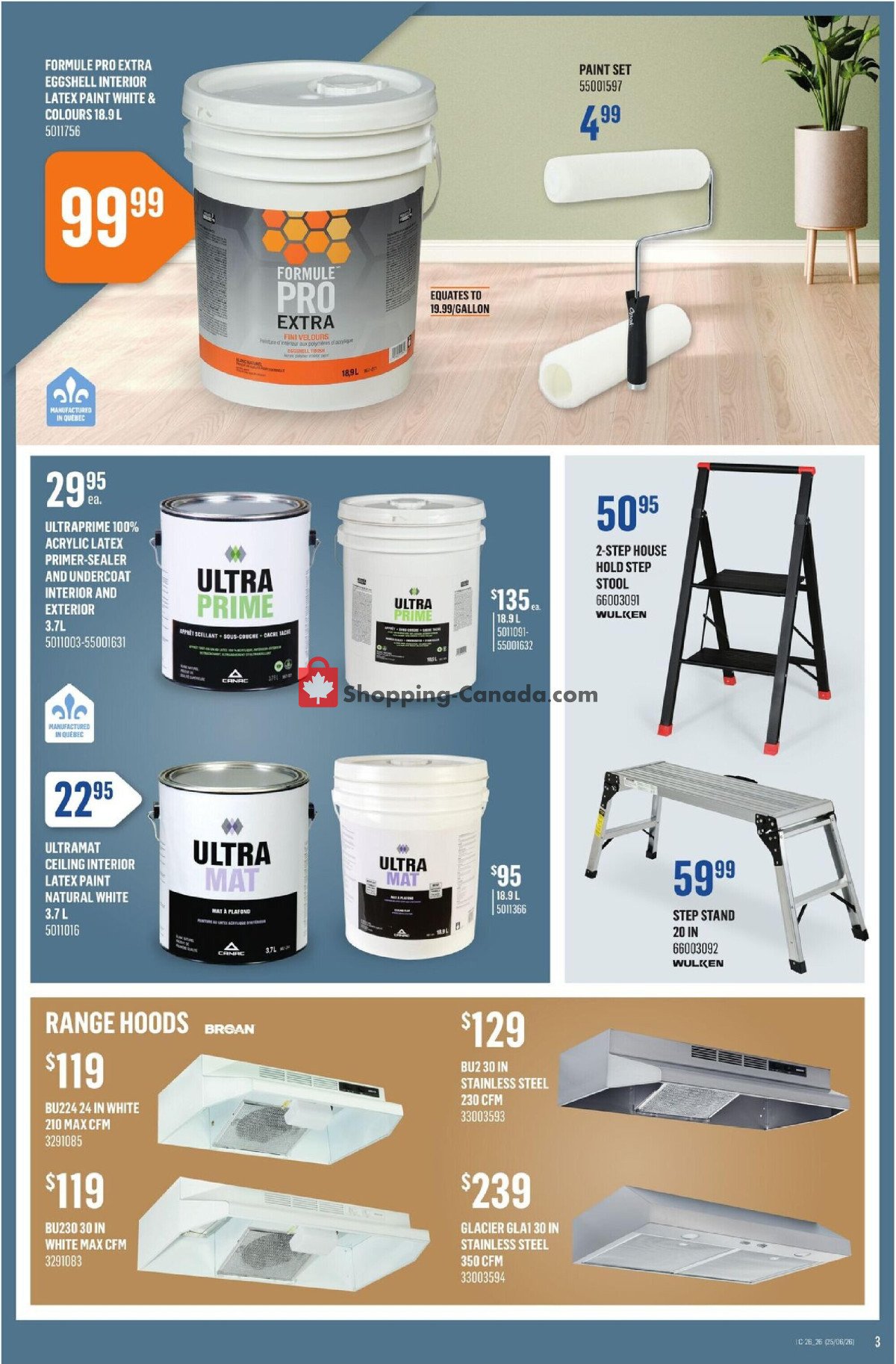 Canac flyer from Thursday June 25, 2026 to Wednesday July 1, 2026 - page 3