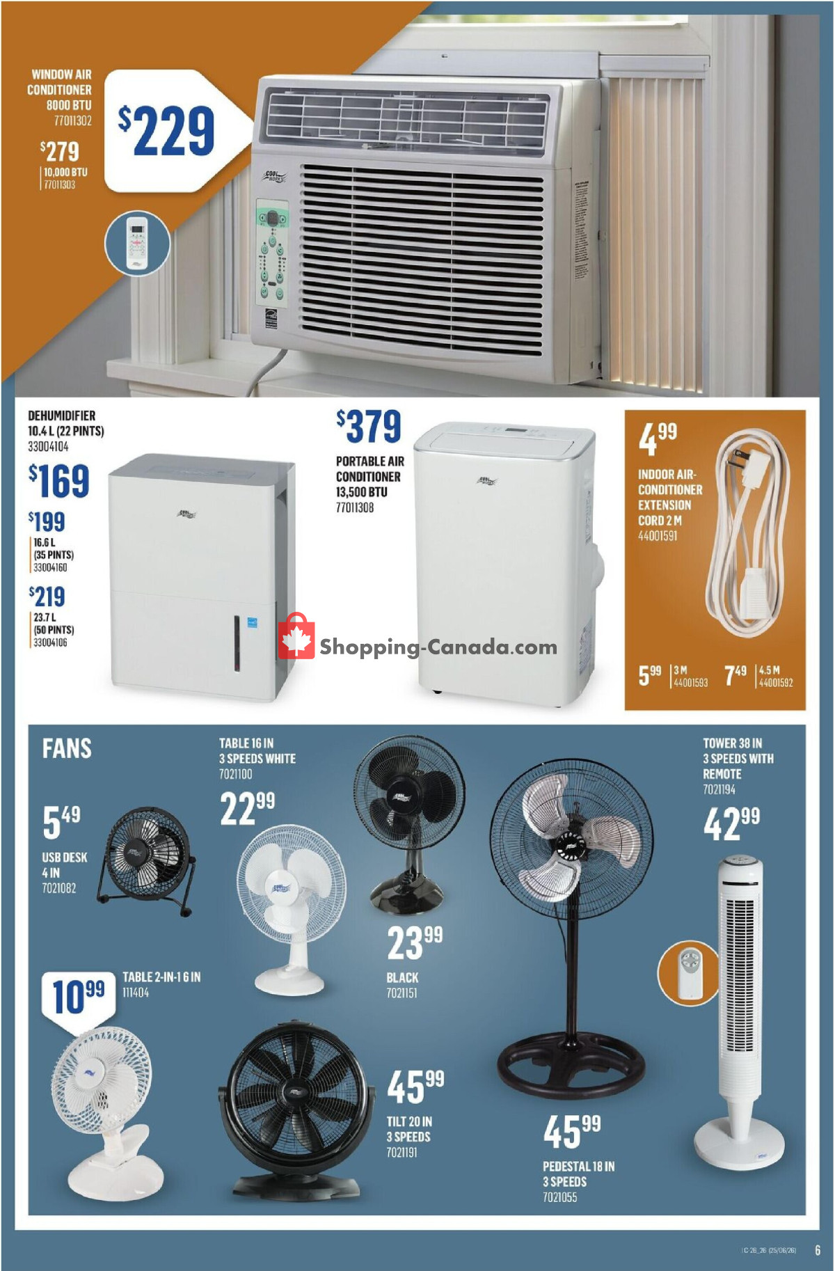 Canac flyer from Thursday June 25, 2026 to Wednesday July 1, 2026 - page 6