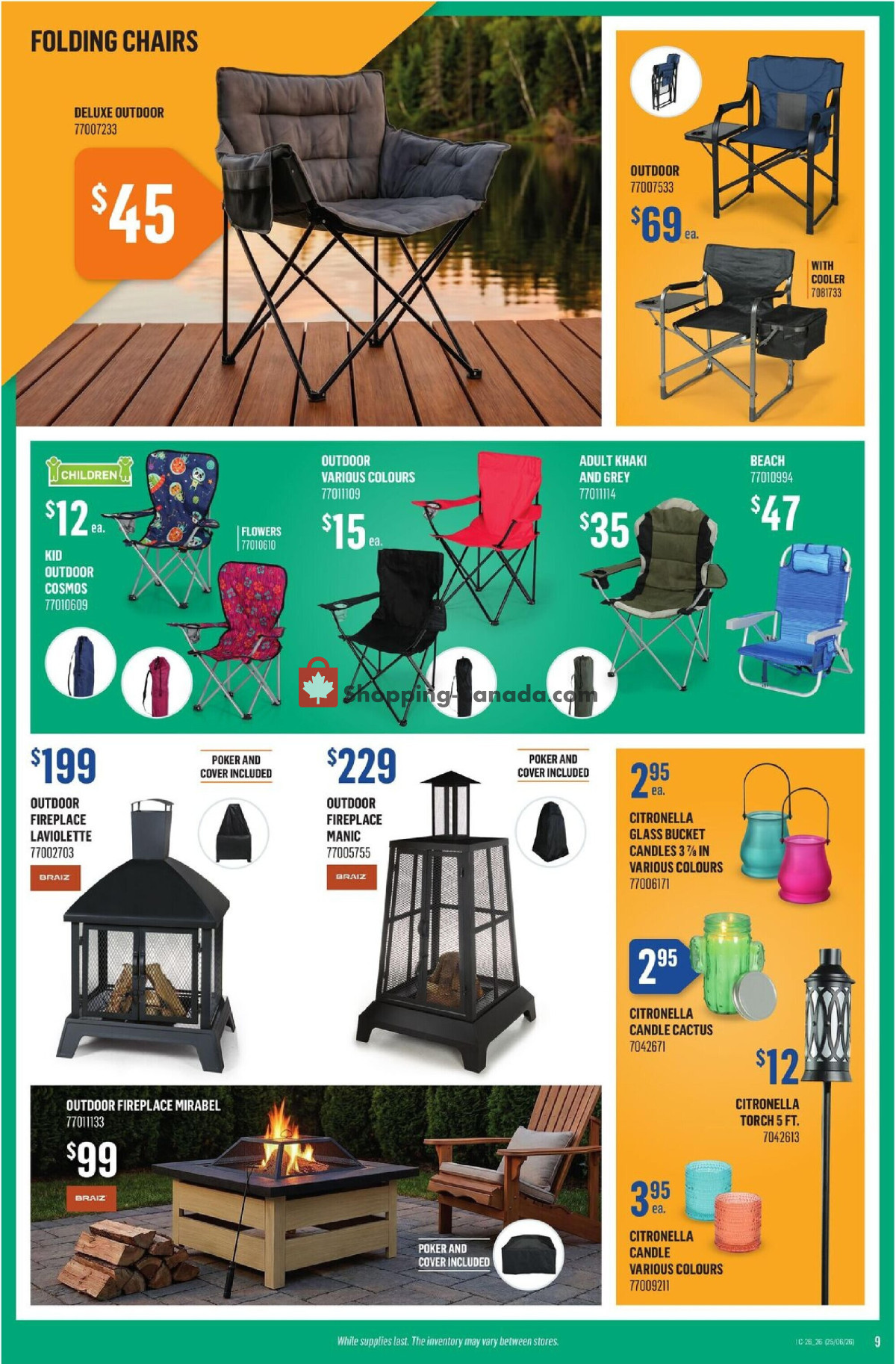 Canac flyer from Thursday June 25, 2026 to Wednesday July 1, 2026 - page 9