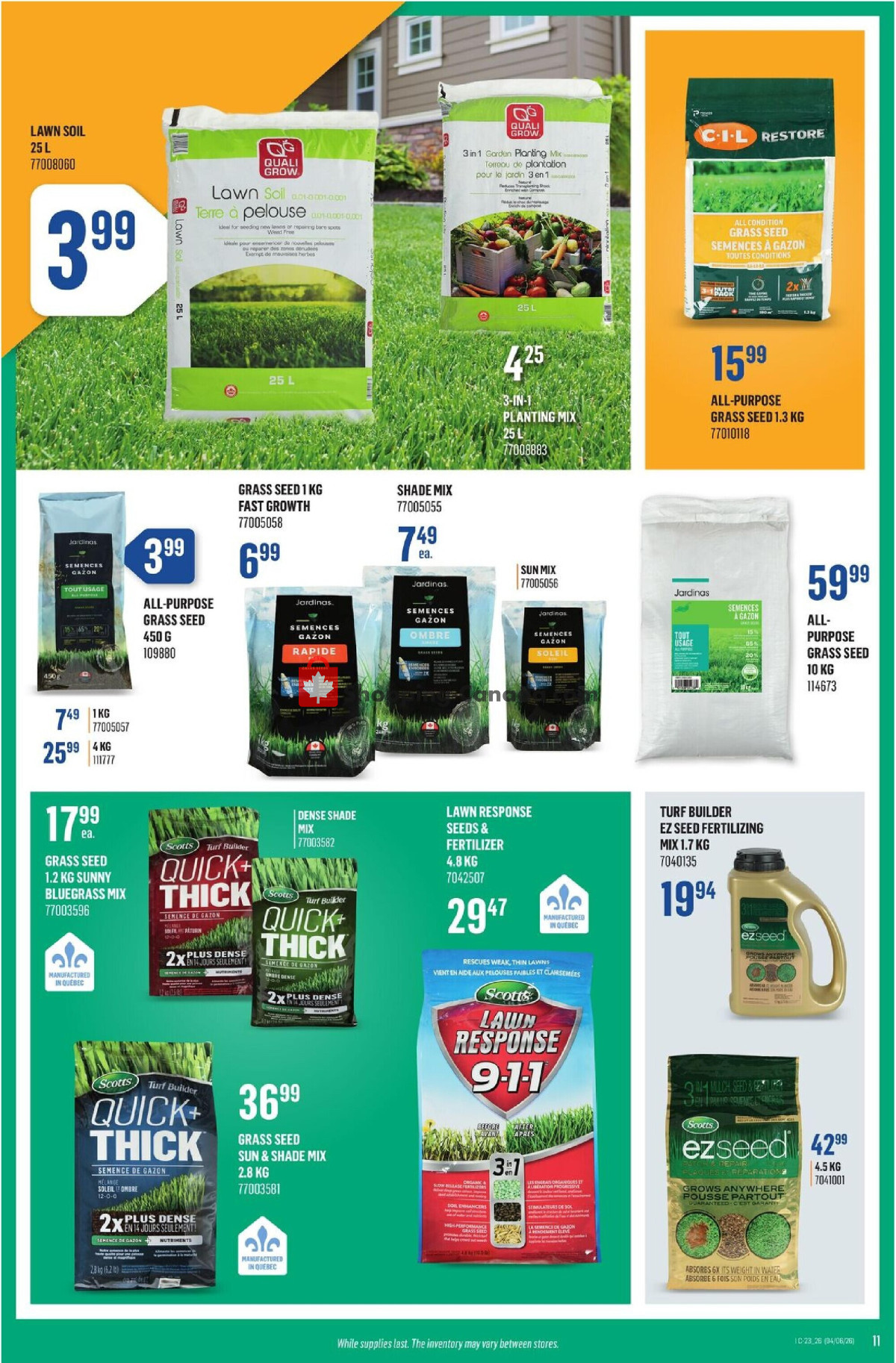 Canac flyer from Thursday June 4, 2026 to Wednesday June 10, 2026 - page 11