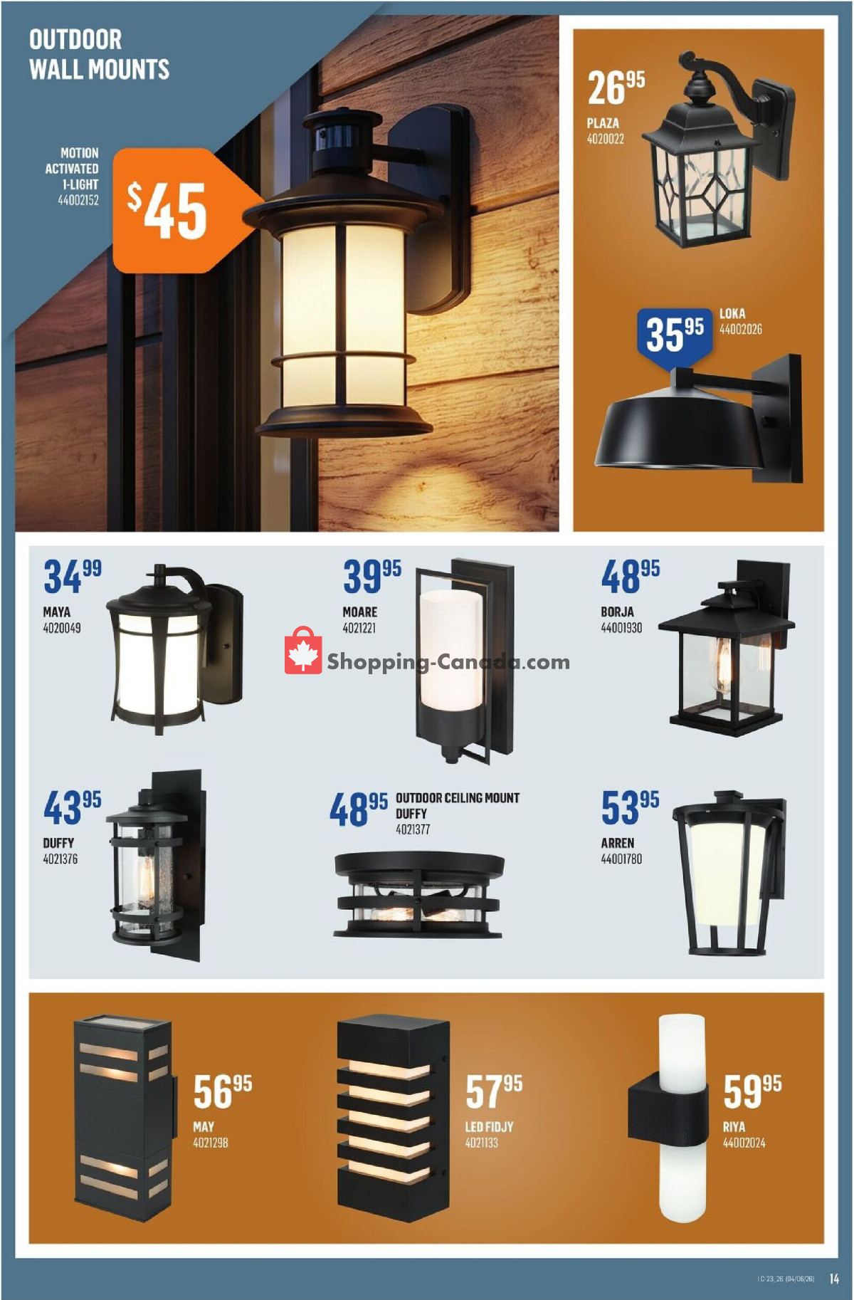 Canac flyer from Thursday June 4, 2026 to Wednesday June 10, 2026 - page 14