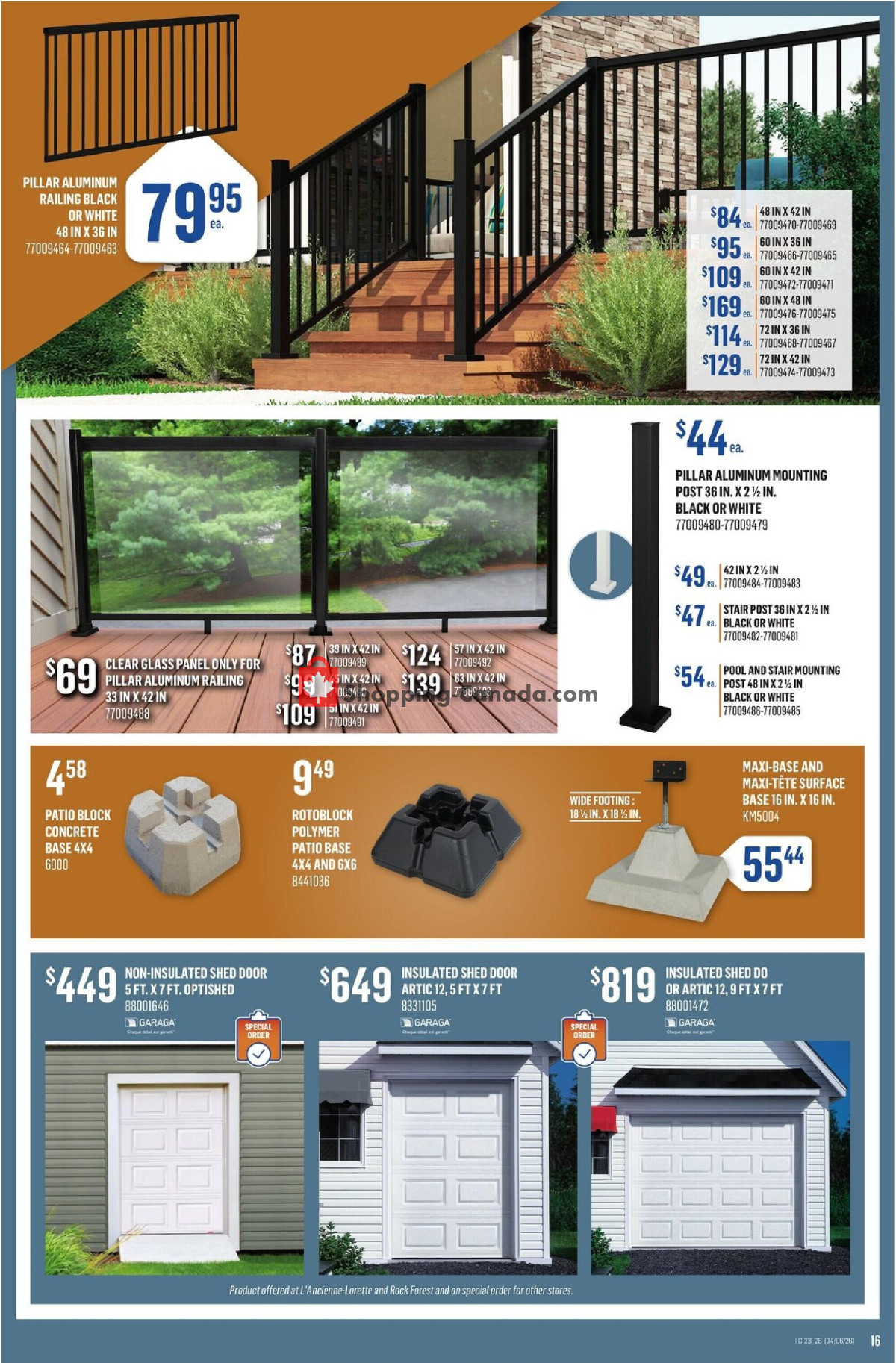 Canac flyer from Thursday June 4, 2026 to Wednesday June 10, 2026 - page 16