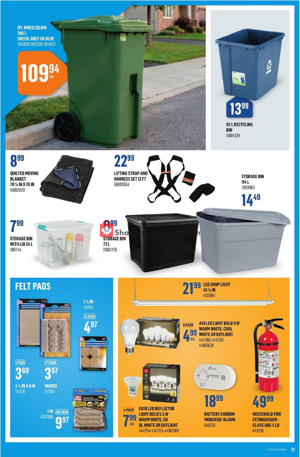 Canac flyer from Thursday June 4, 2026 to Wednesday June 10, 2026 - page 20