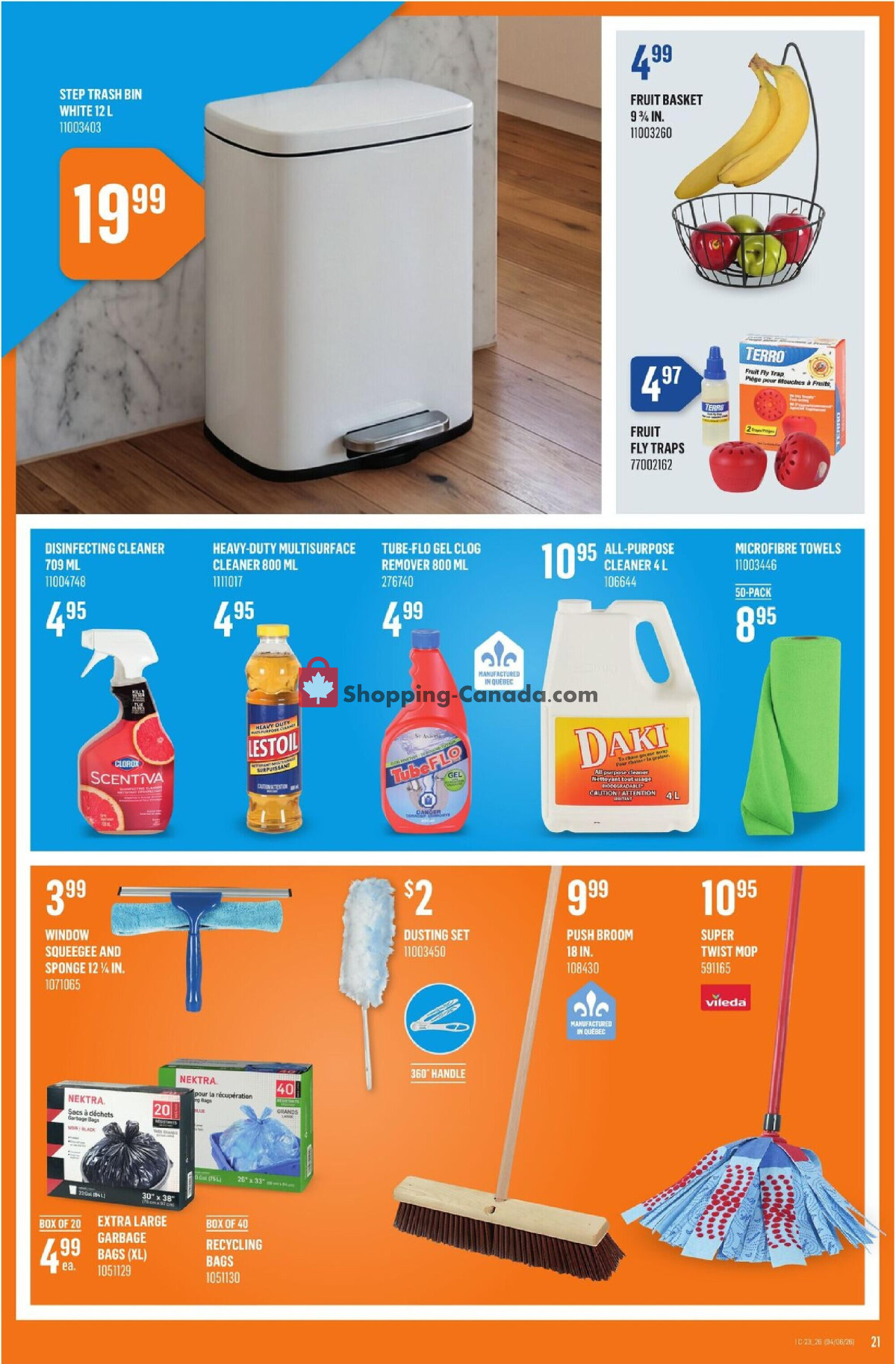 Canac flyer from Thursday June 4, 2026 to Wednesday June 10, 2026 - page 21