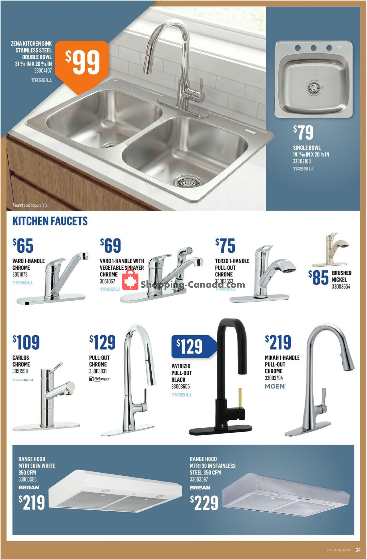 Canac flyer from Thursday June 4, 2026 to Wednesday June 10, 2026 - page 24