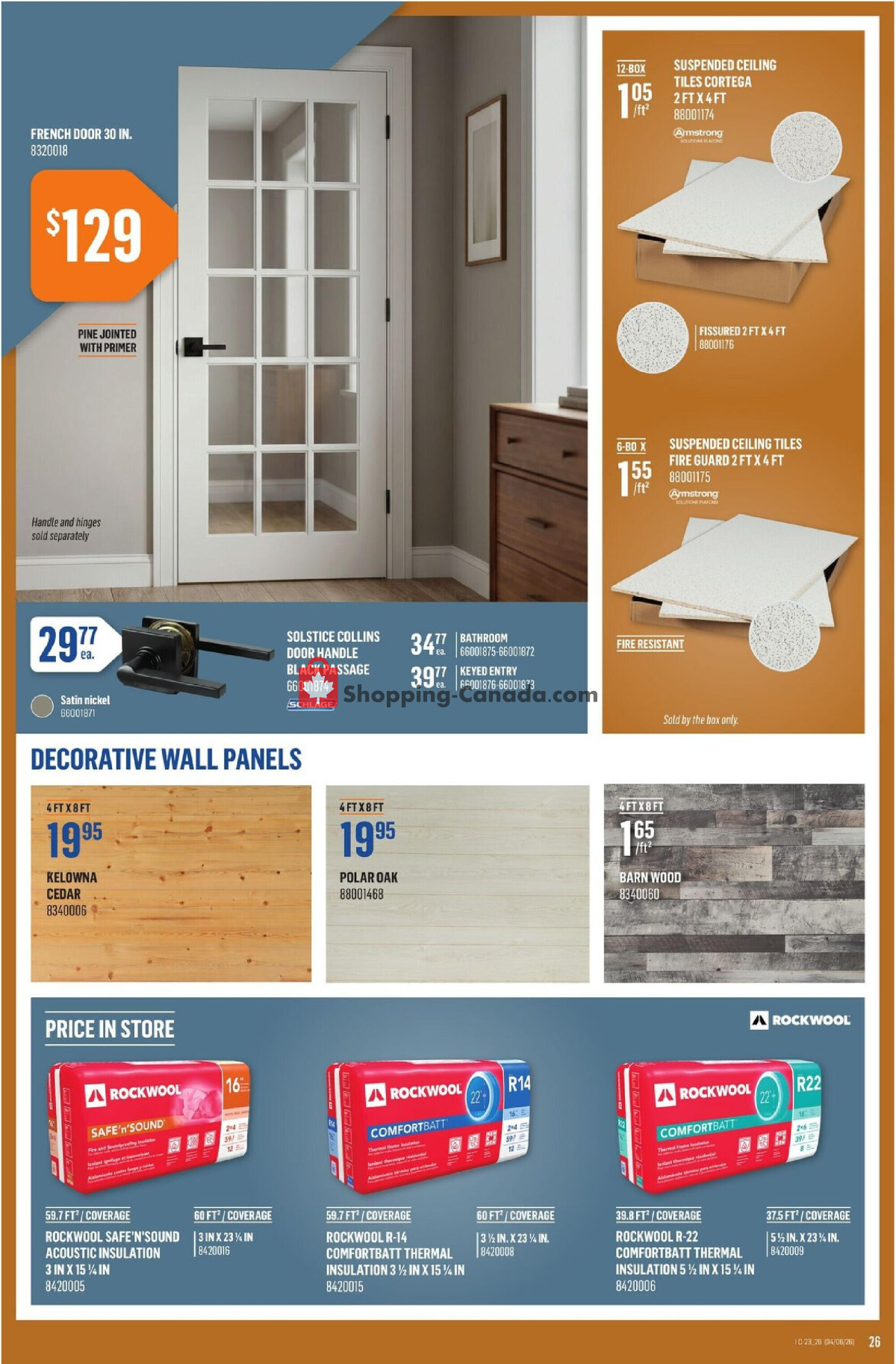 Canac flyer from Thursday June 4, 2026 to Wednesday June 10, 2026 - page 26