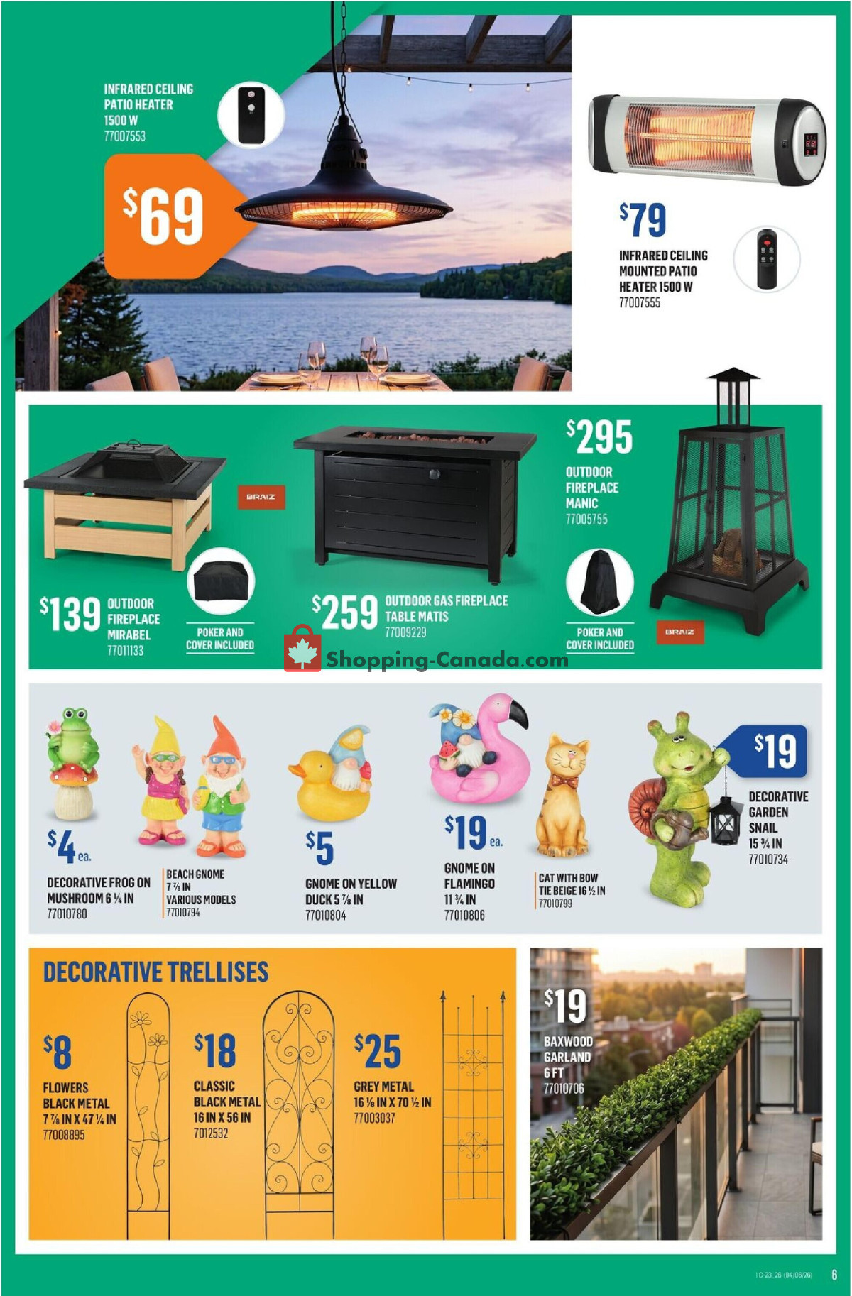 Canac flyer from Thursday June 4, 2026 to Wednesday June 10, 2026 - page 6