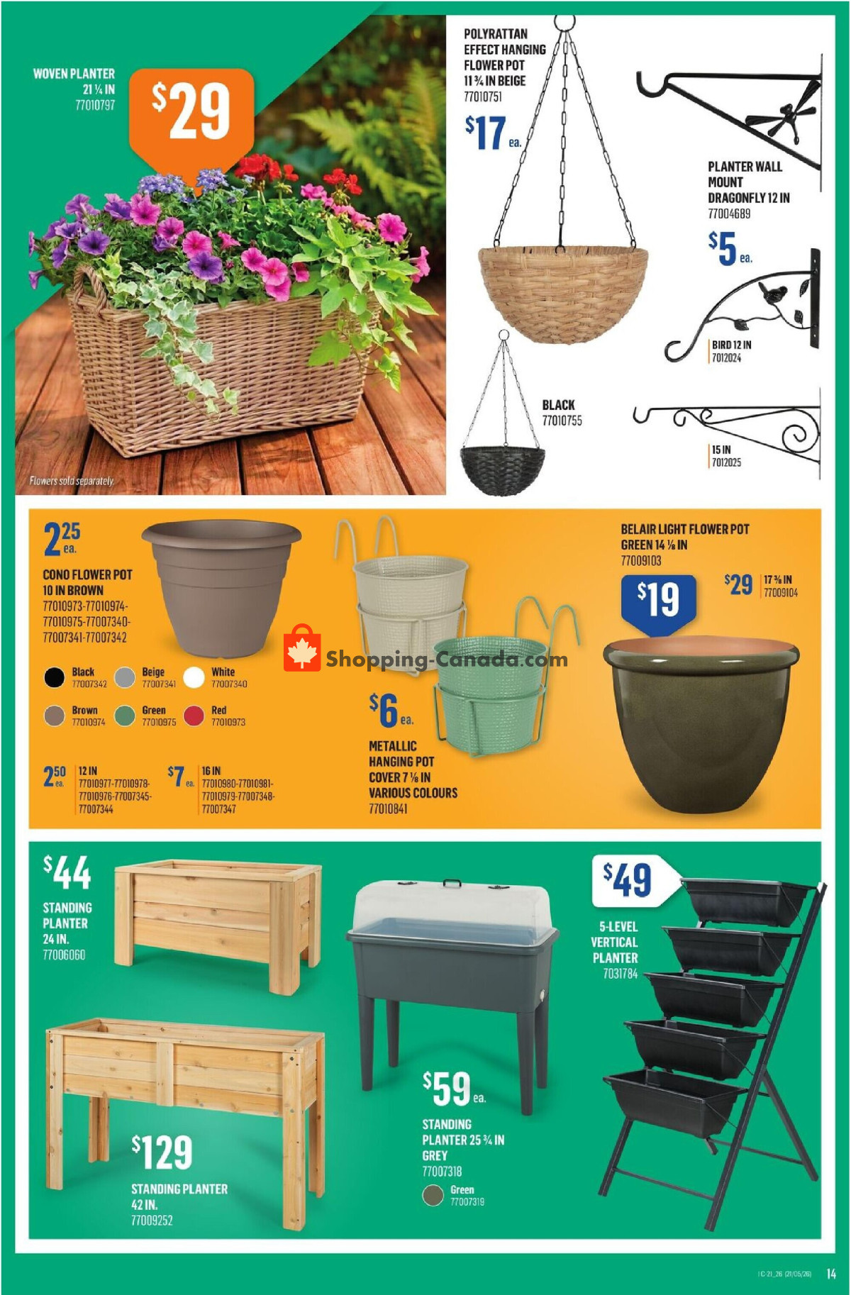 Canac flyer from Thursday May 21, 2026 to Wednesday May 27, 2026 - page 13