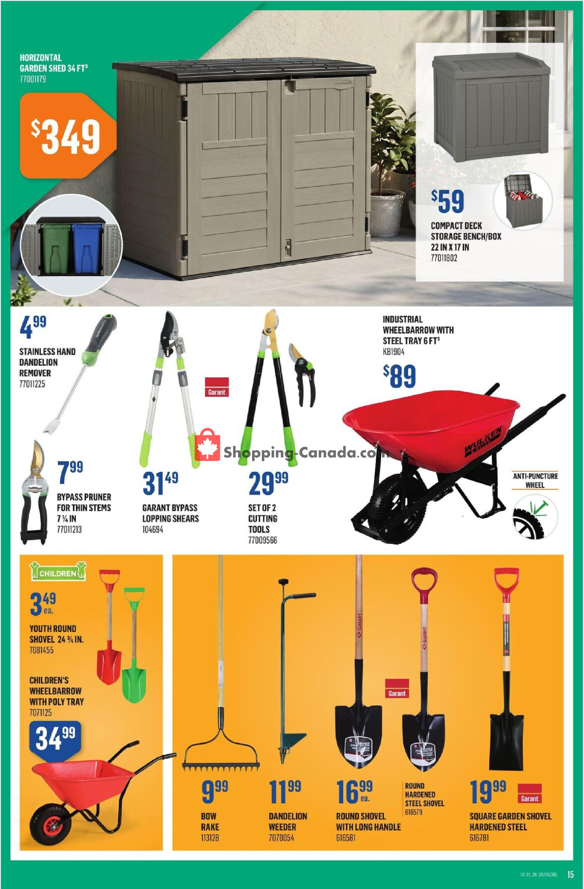Canac flyer from Thursday May 21, 2026 to Wednesday May 27, 2026 - page 14