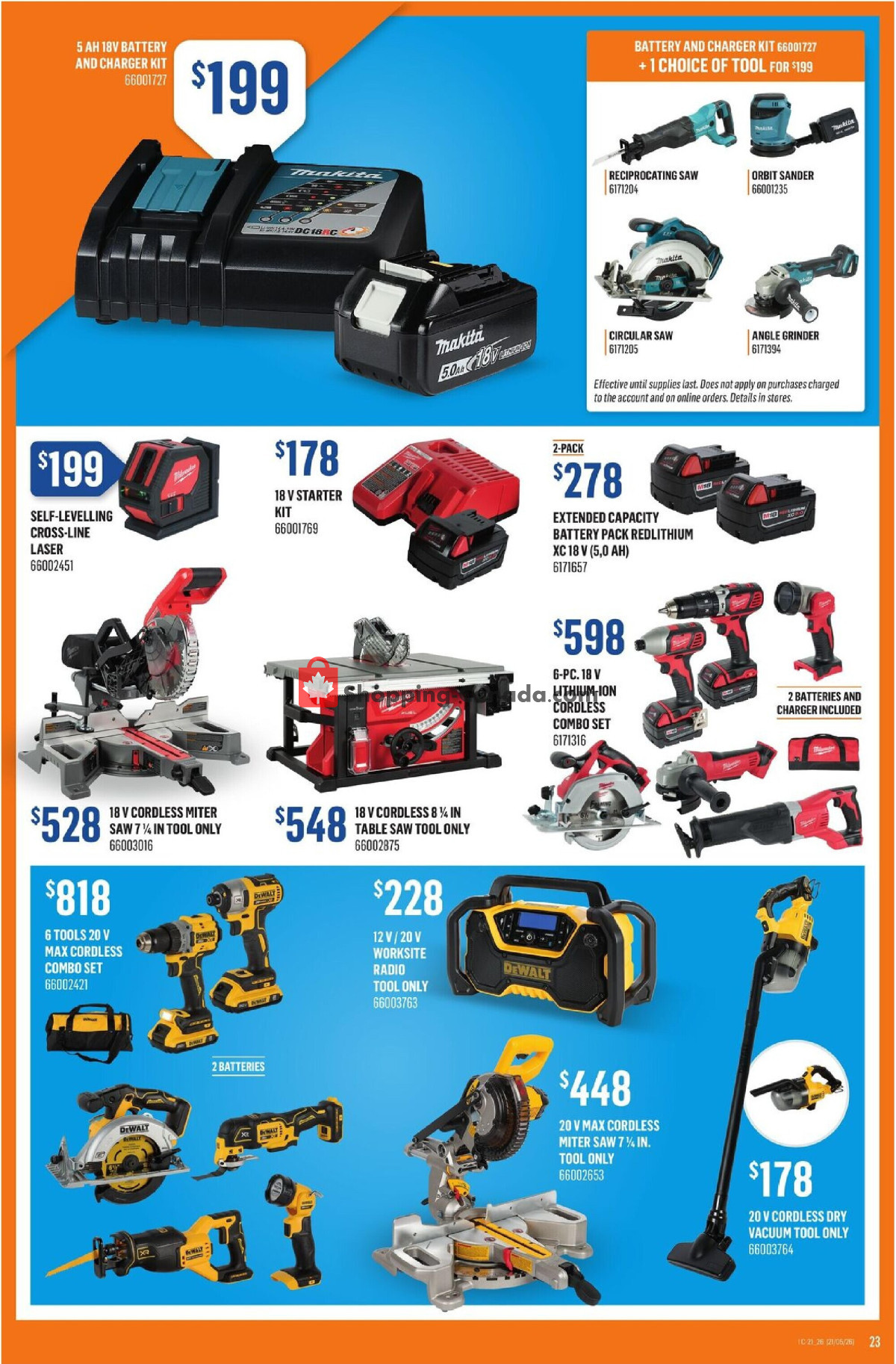 Canac flyer from Thursday May 21, 2026 to Wednesday May 27, 2026 - page 22