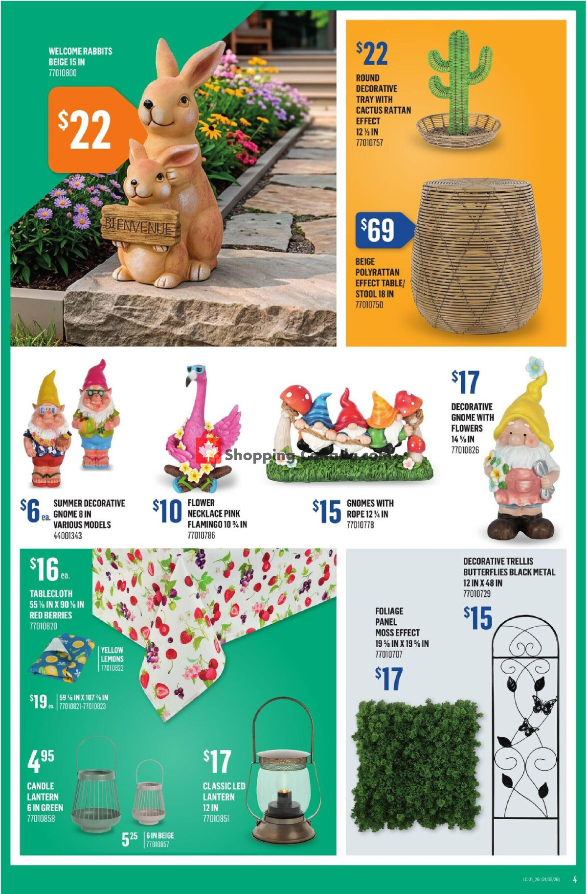 Canac flyer from Thursday May 21, 2026 to Wednesday May 27, 2026 - page 4