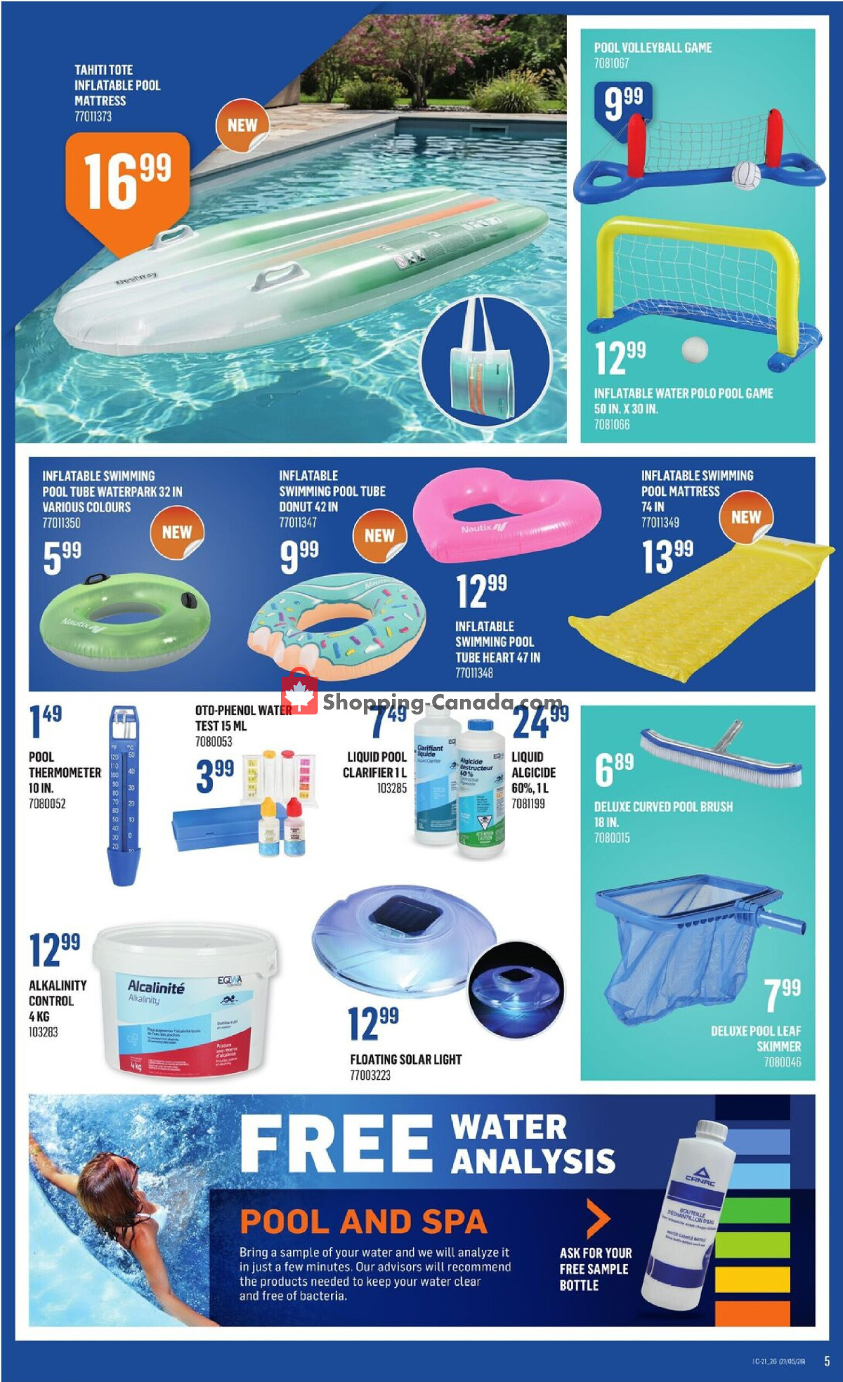 Canac flyer from Thursday May 21, 2026 to Wednesday May 27, 2026 - page 5