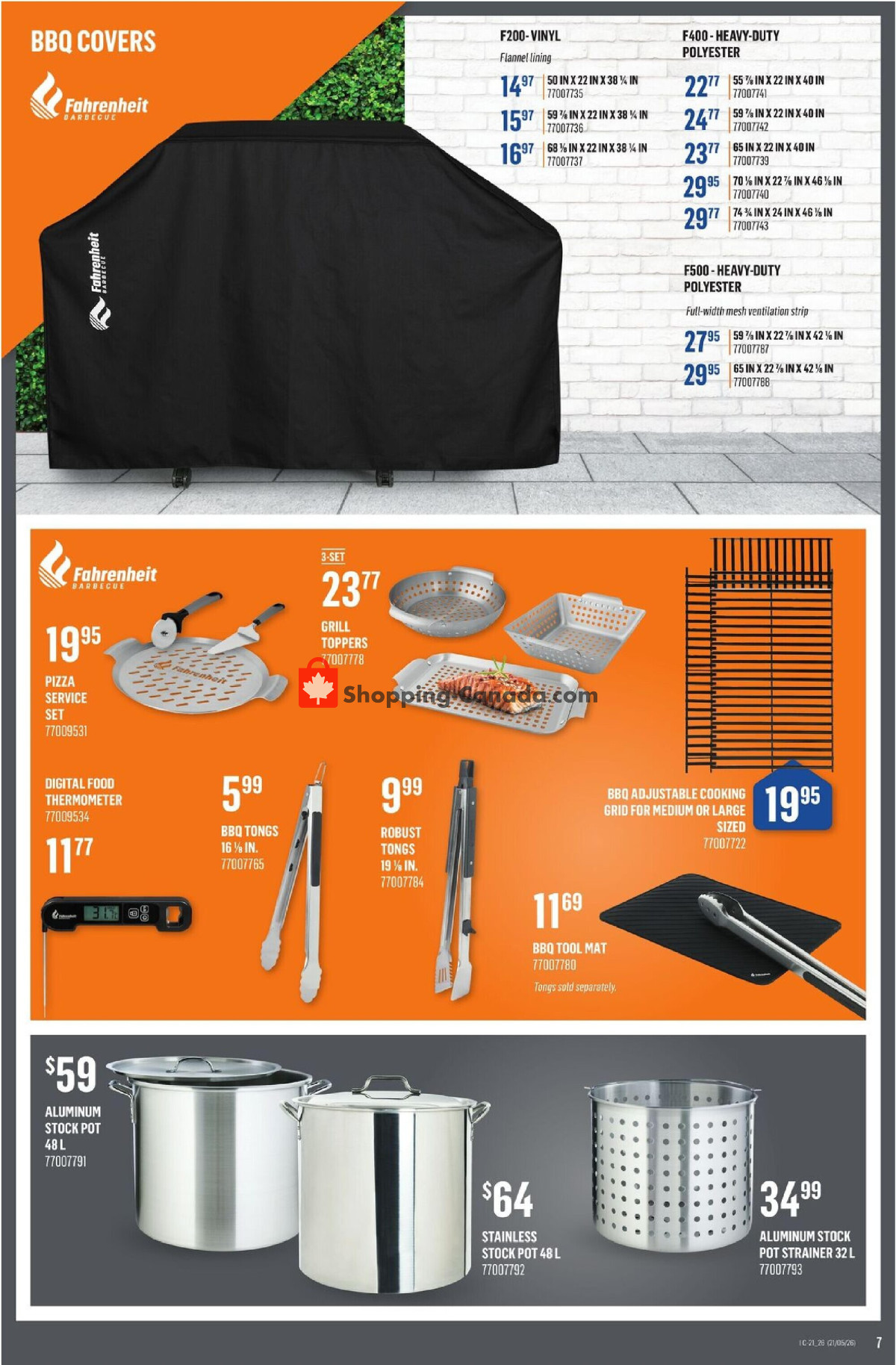 Canac flyer from Thursday May 21, 2026 to Wednesday May 27, 2026 - page 7