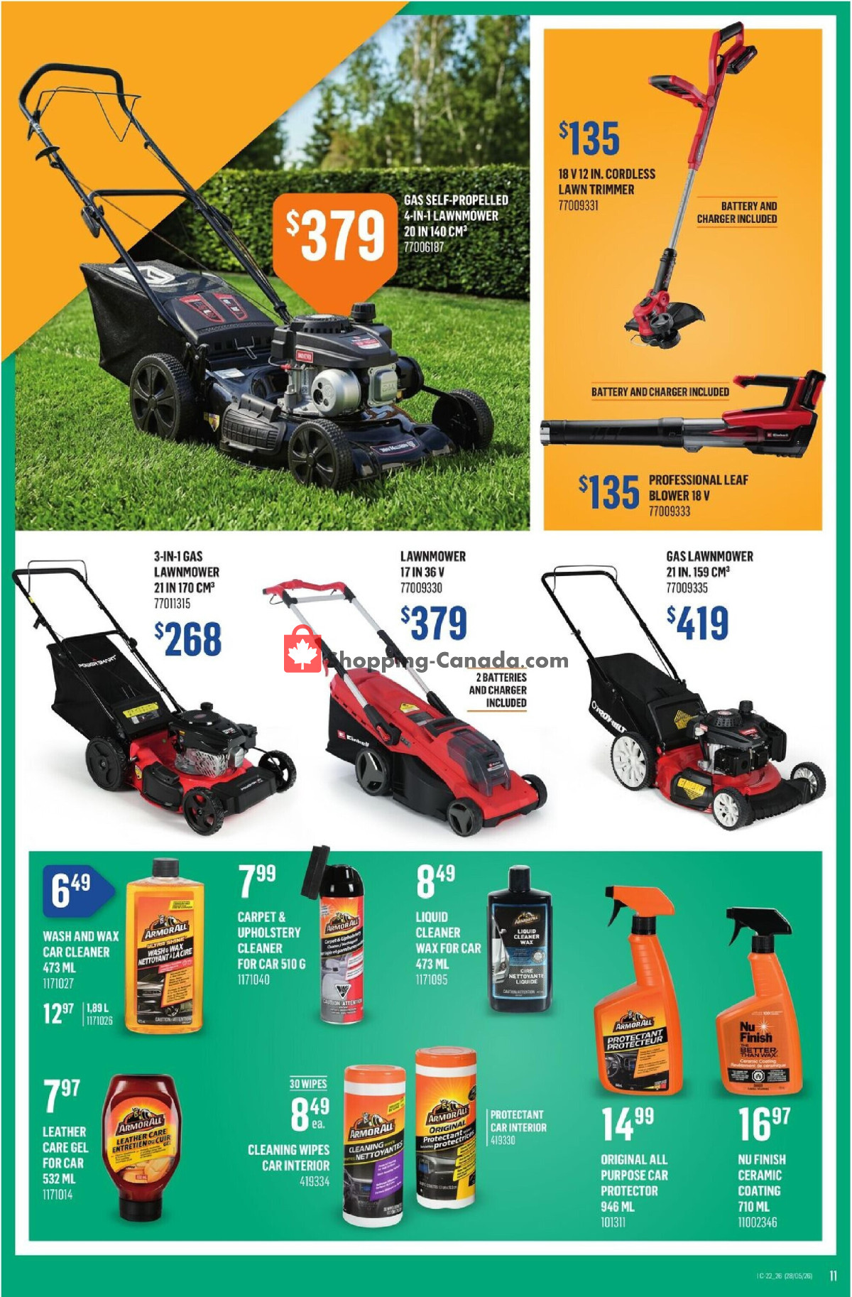 Canac flyer from Thursday May 28, 2026 to Wednesday June 3, 2026 - page 11