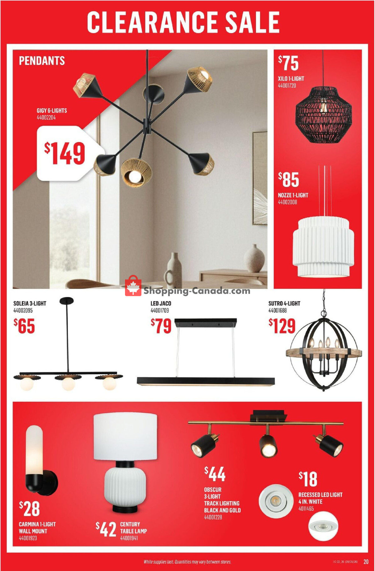Canac flyer from Thursday May 28, 2026 to Wednesday June 3, 2026 - page 20