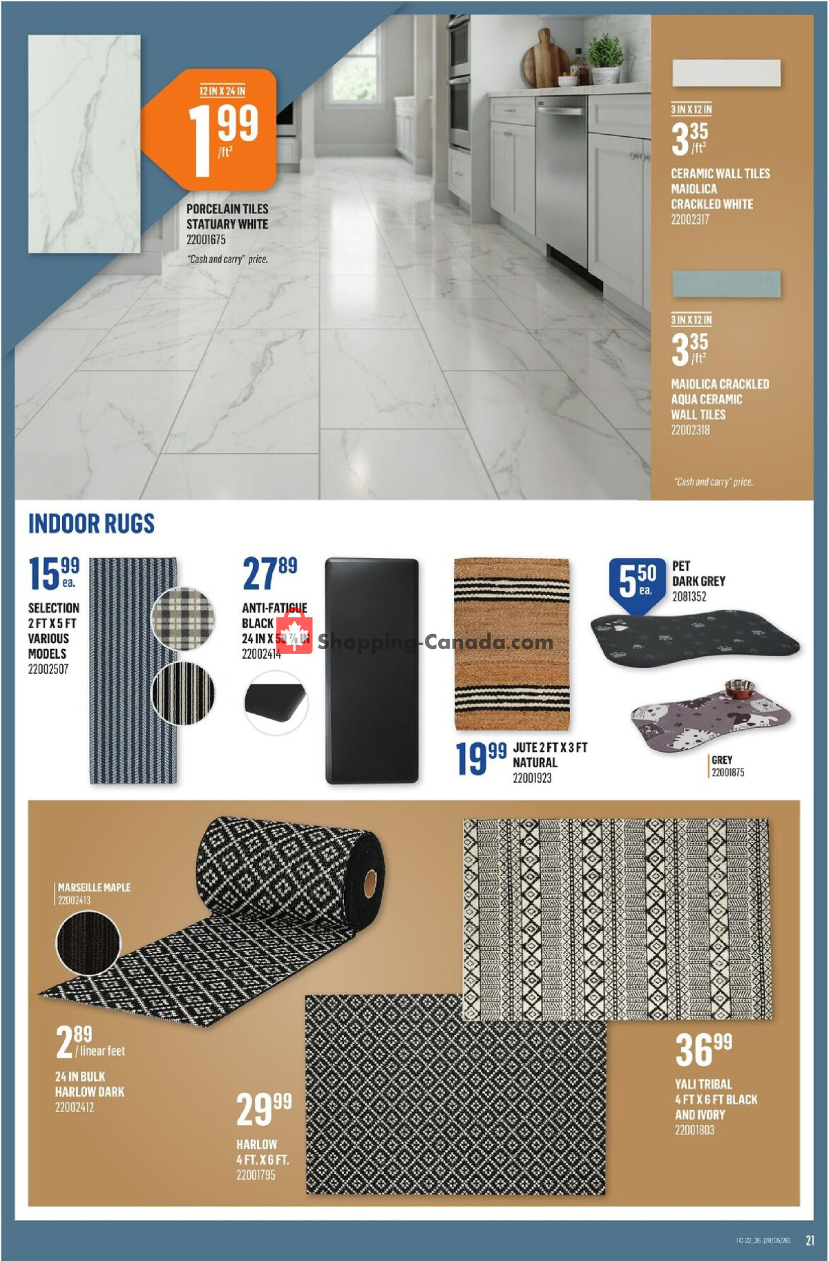 Canac flyer from Thursday May 28, 2026 to Wednesday June 3, 2026 - page 21