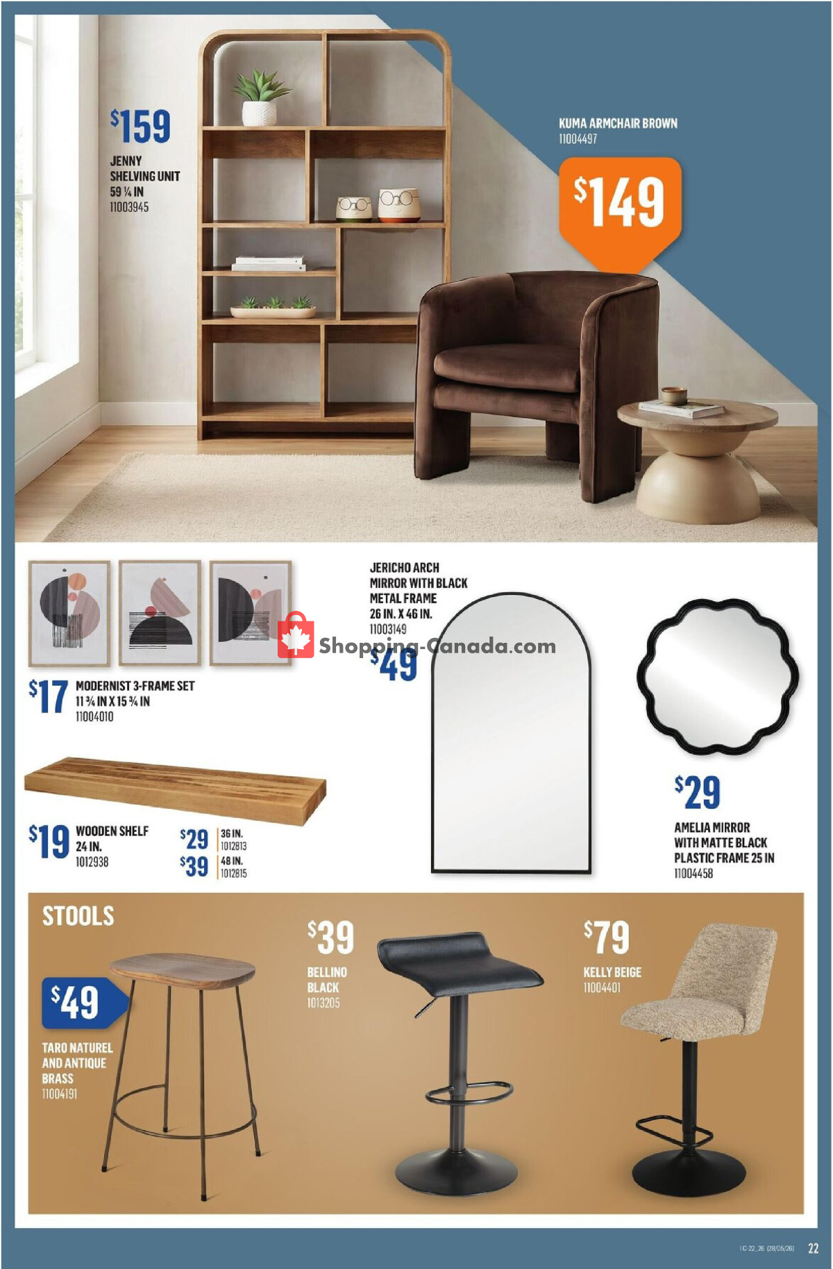 Canac flyer from Thursday May 28, 2026 to Wednesday June 3, 2026 - page 22