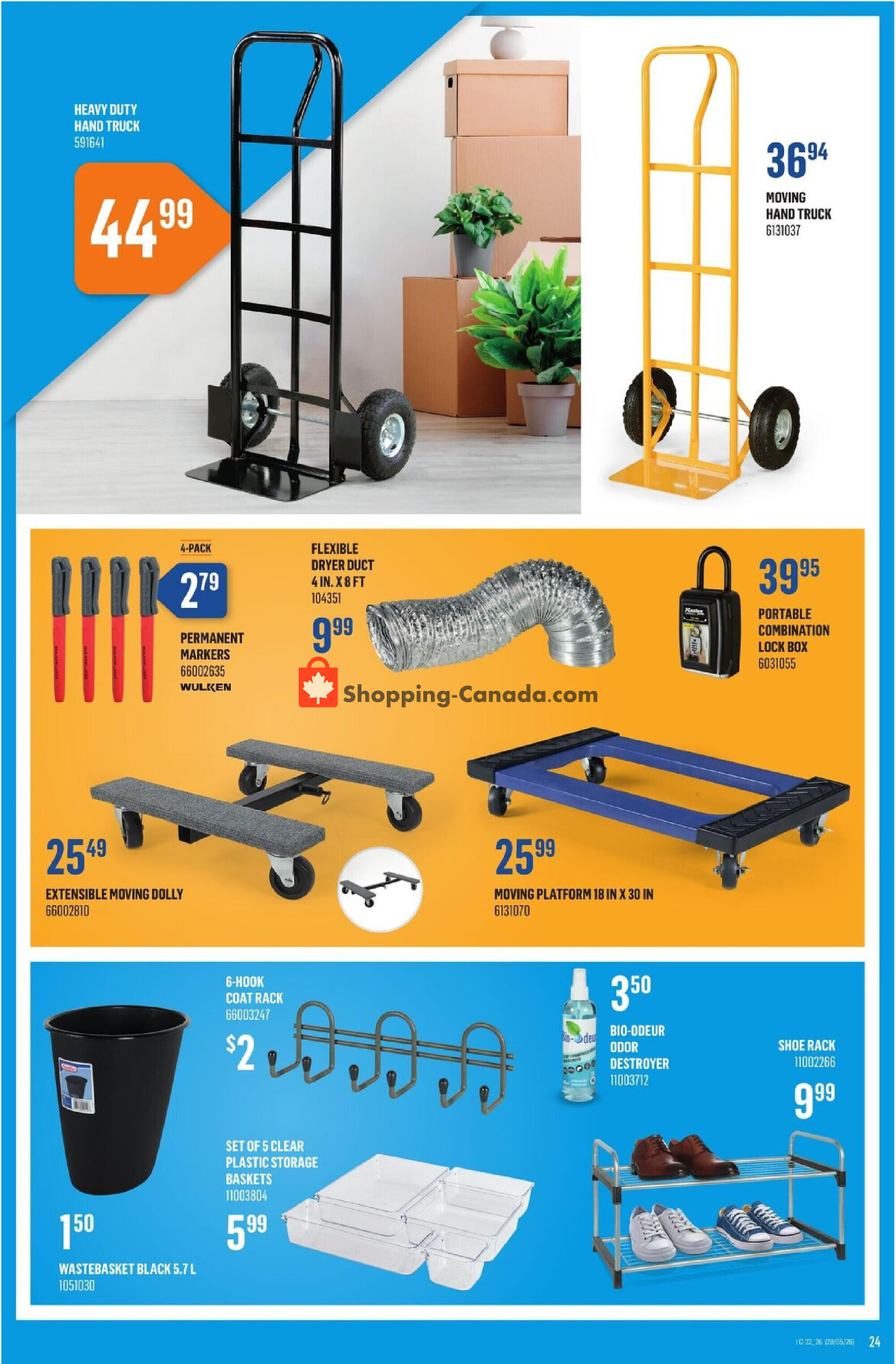 Canac flyer from Thursday May 28, 2026 to Wednesday June 3, 2026 - page 24